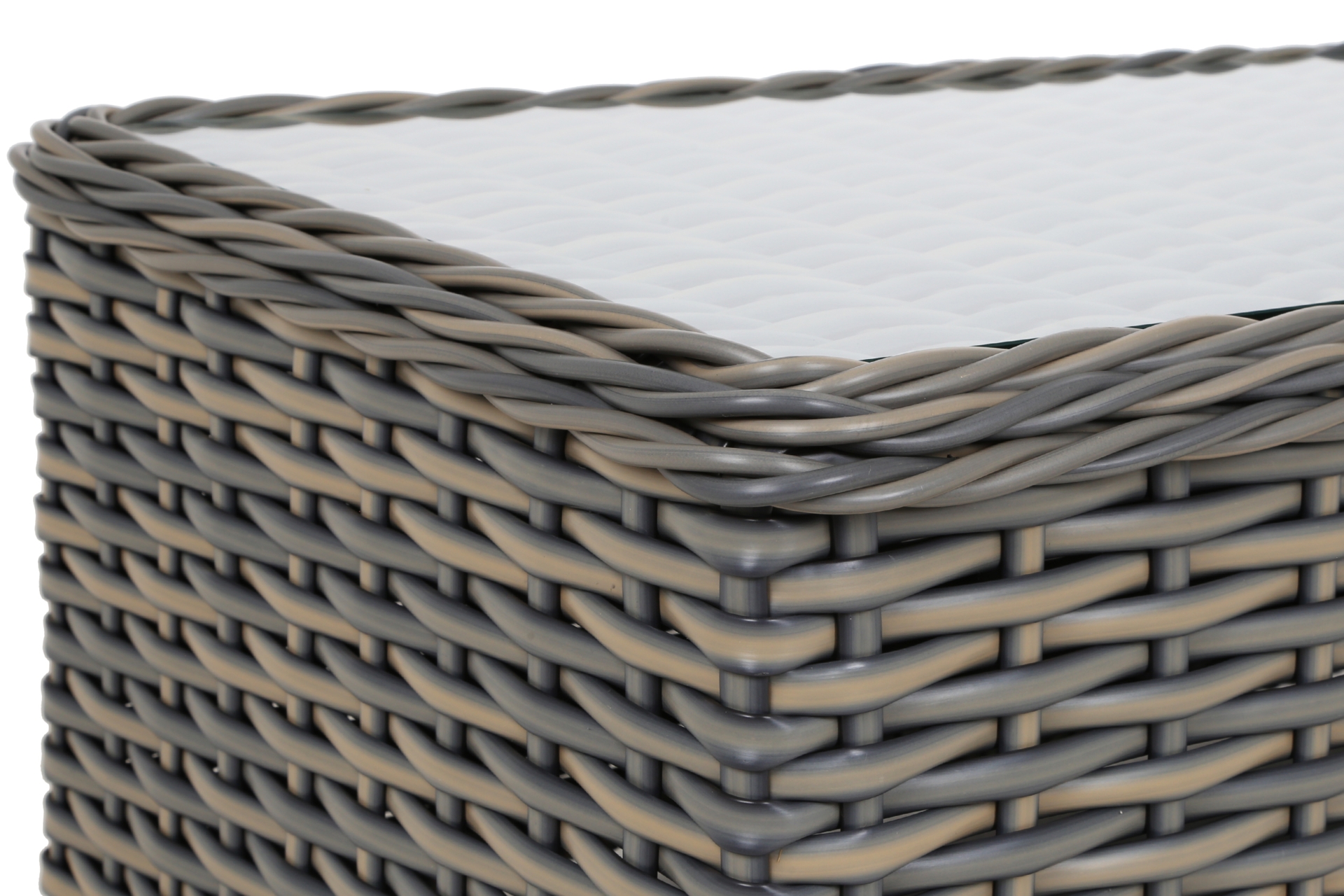 Meble ogrodowe technorattanowe Foggia Silk Grey / Grey Melange