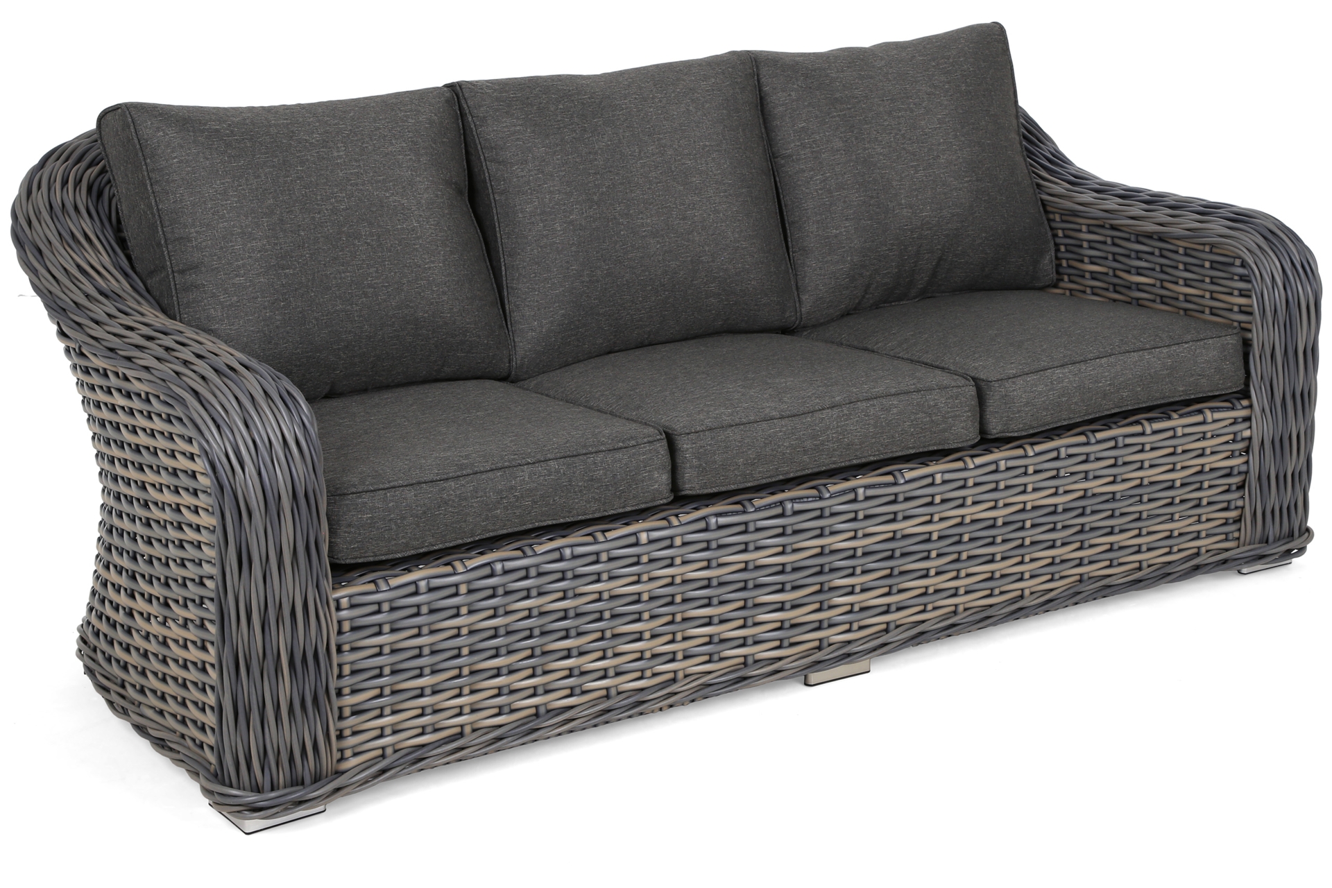 Meble ogrodowe technorattanowe Foggia Silk Grey / Grey Melange