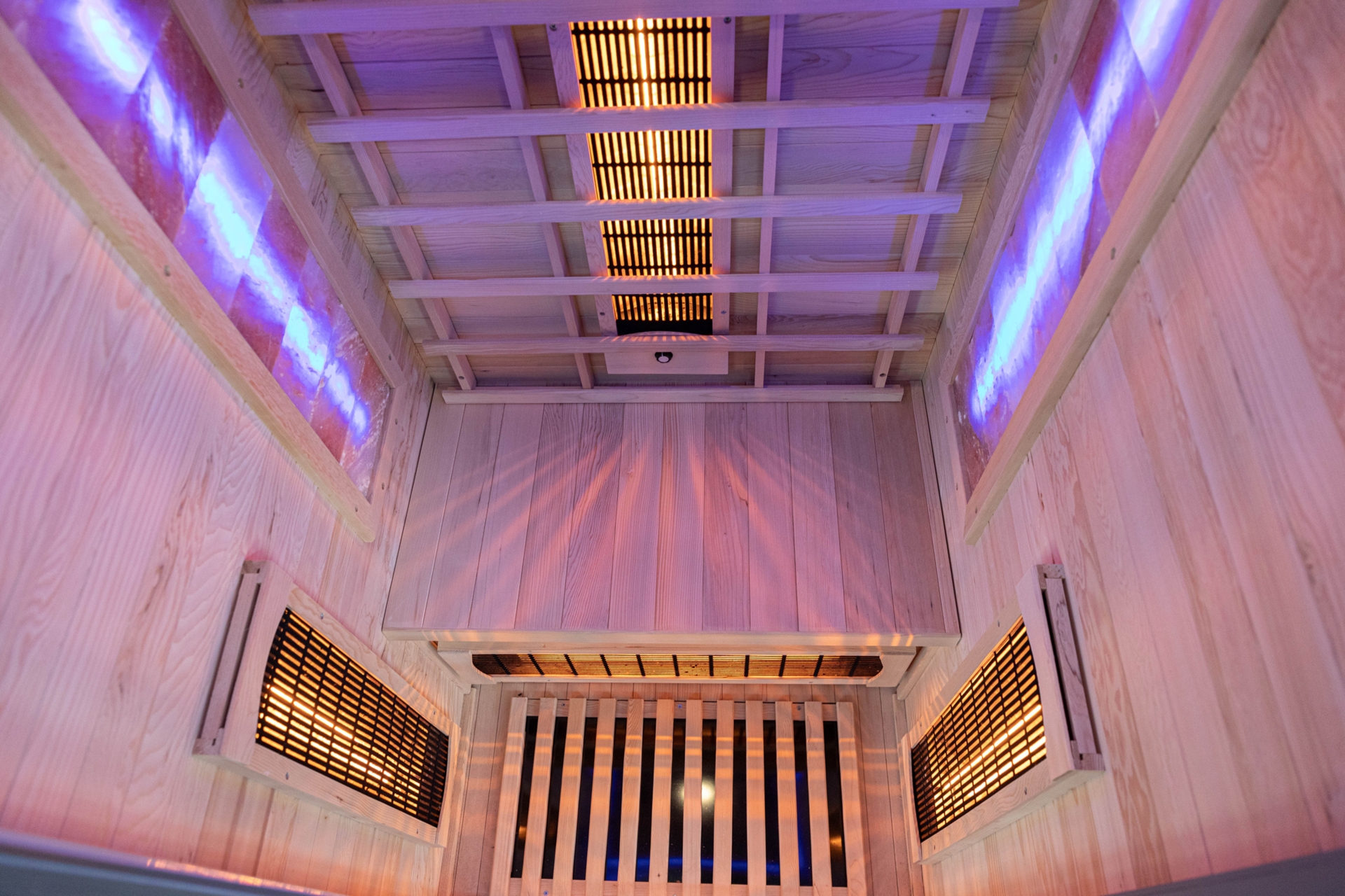 Sauna infrared Nordum Solea 1-osobowa naturalna - z jodły kanadyjskiej Sauna infrared Nordum Solea 1-osobowa naturalna