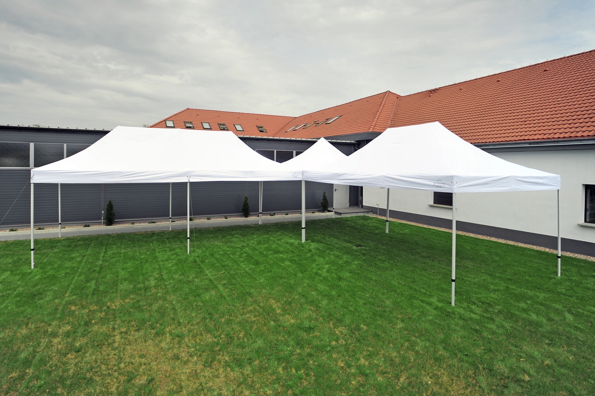 Namiot wystawowy cateringowy 800 x 400 cm biały