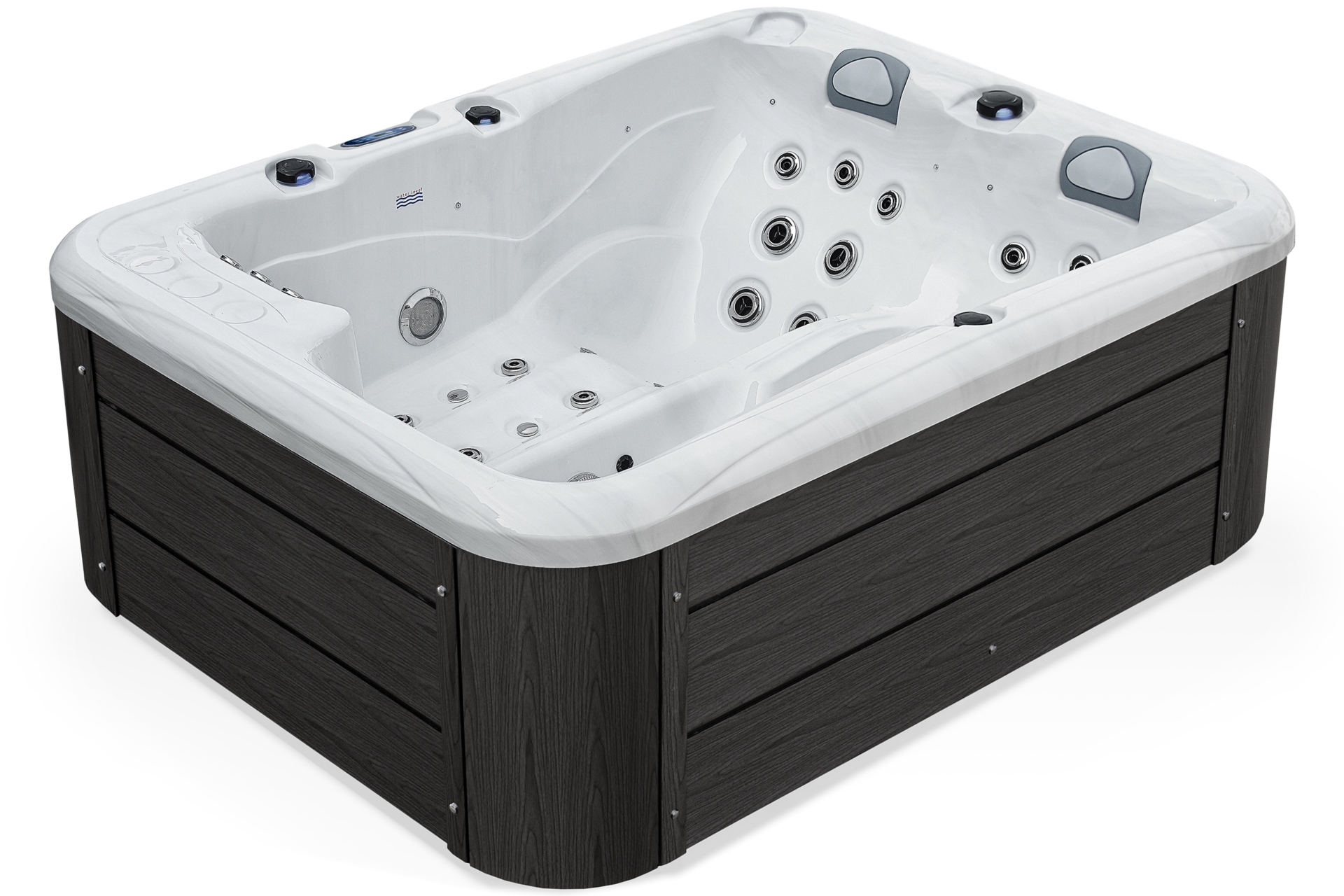 Wanna ogrodowa z hydromasażem Aquess Zenya 2201 3-osobowa