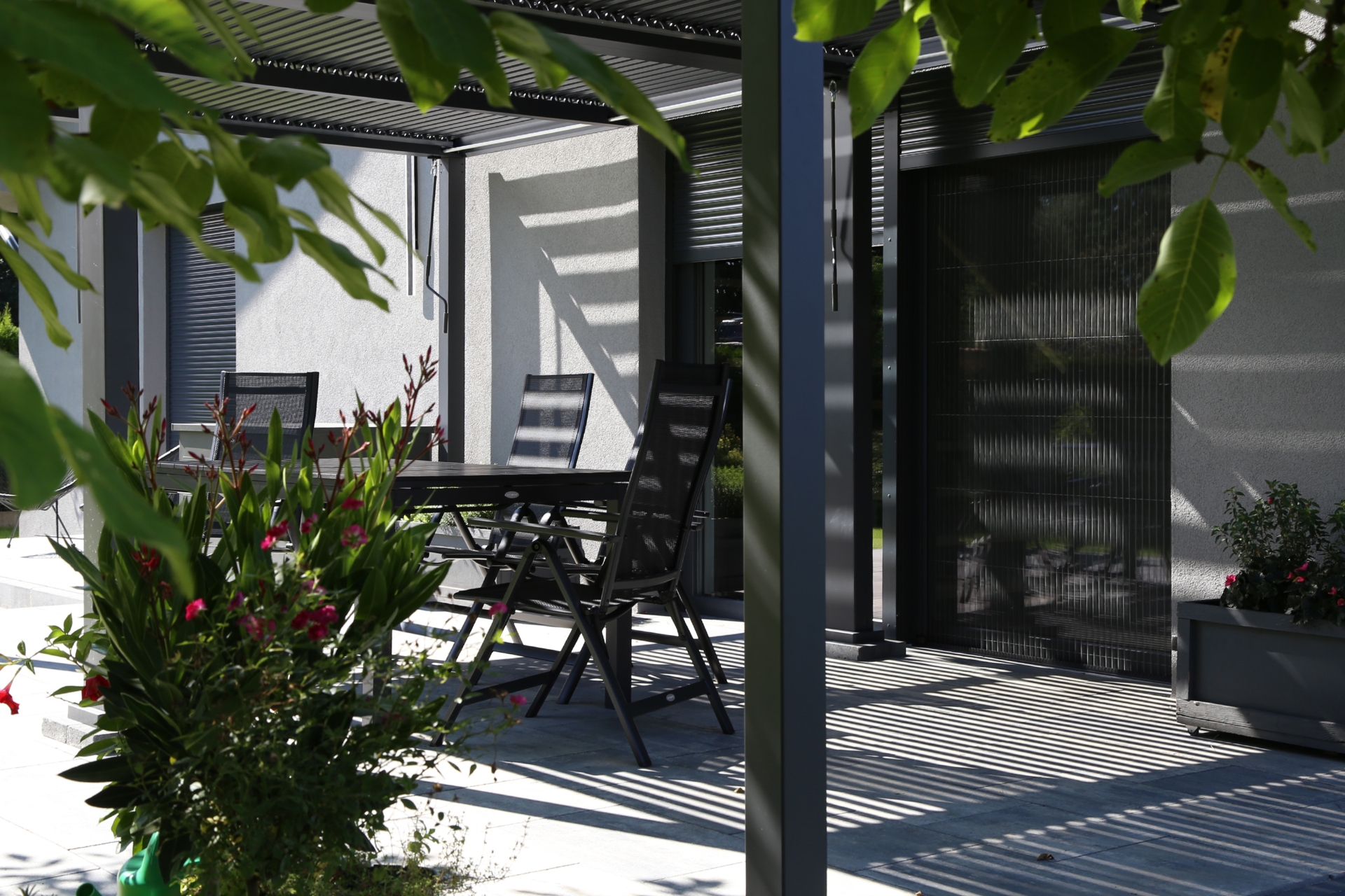 Pergola ogrodowa aluminiowa Schatler Modern Alu 6x3 m