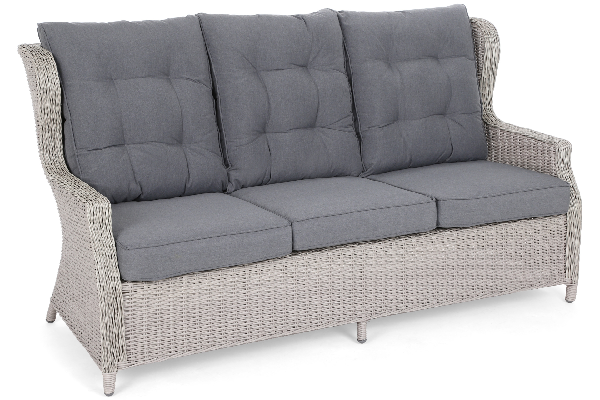 Meble ogrodowe technorattanowe Memfis White / Grey