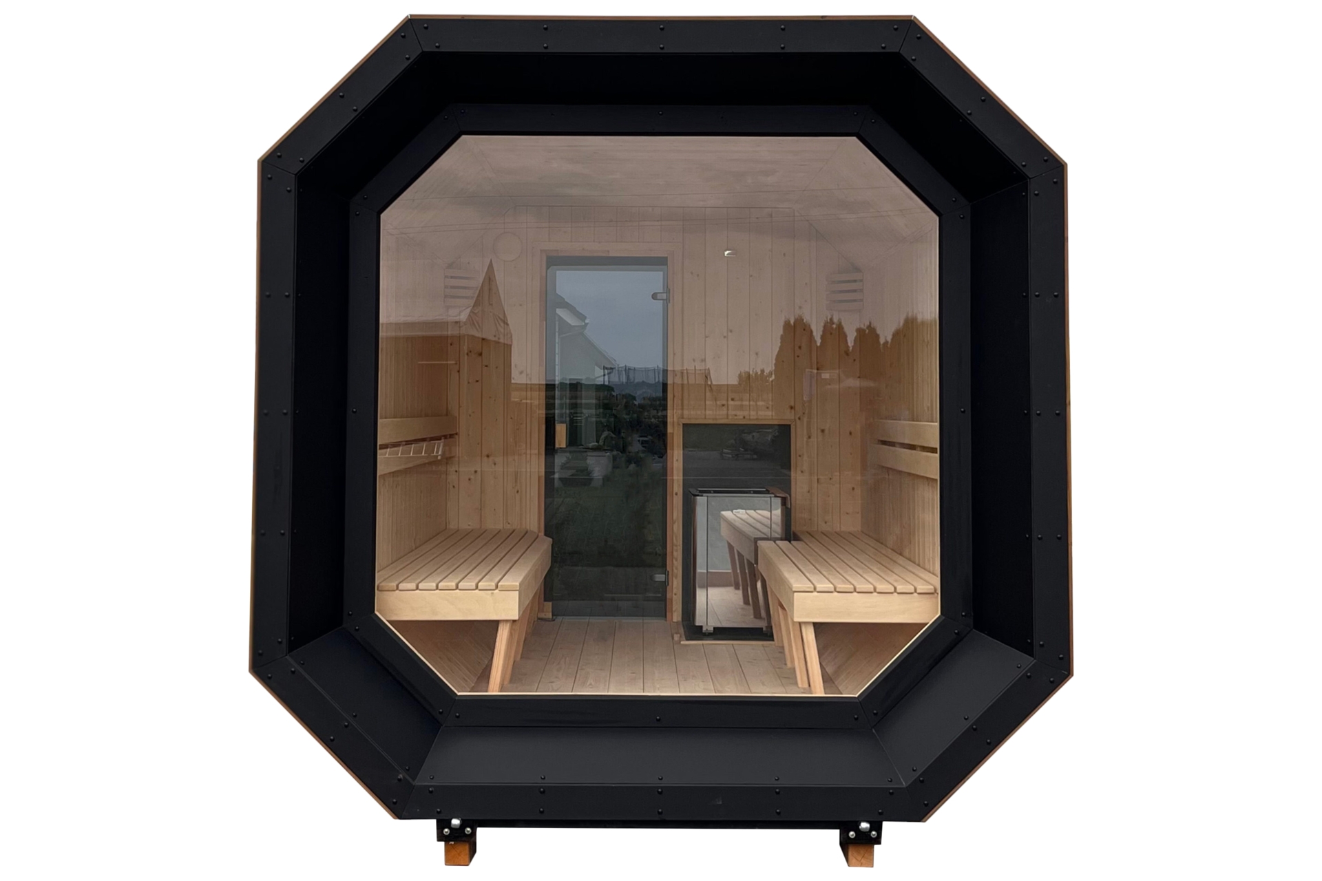 Sauna fińska ogrodowa Scandi 400 x 245 cm Sauna fińska ogrodowa Scandi 400 x 245 cm