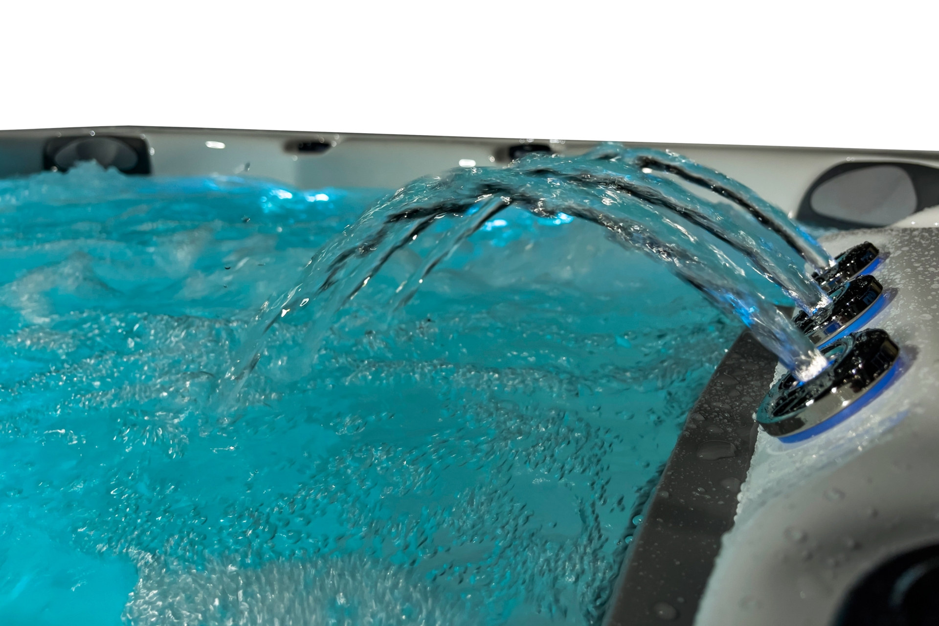 Wanna ogrodowa z hydromasażem Aquess Zenya 5002 7-osobowa