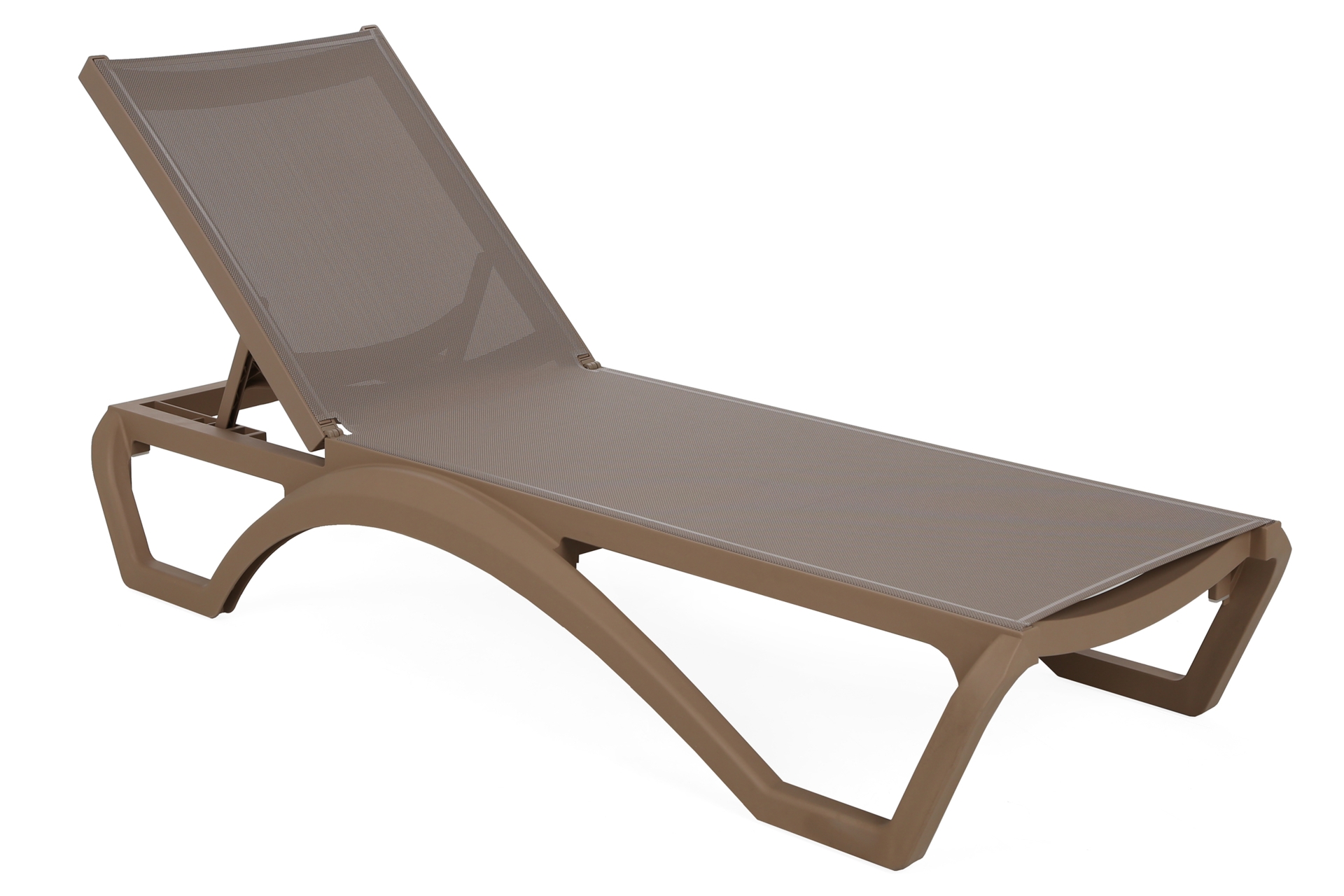 Leżak ogrodowy Monako Taupe / Taupe