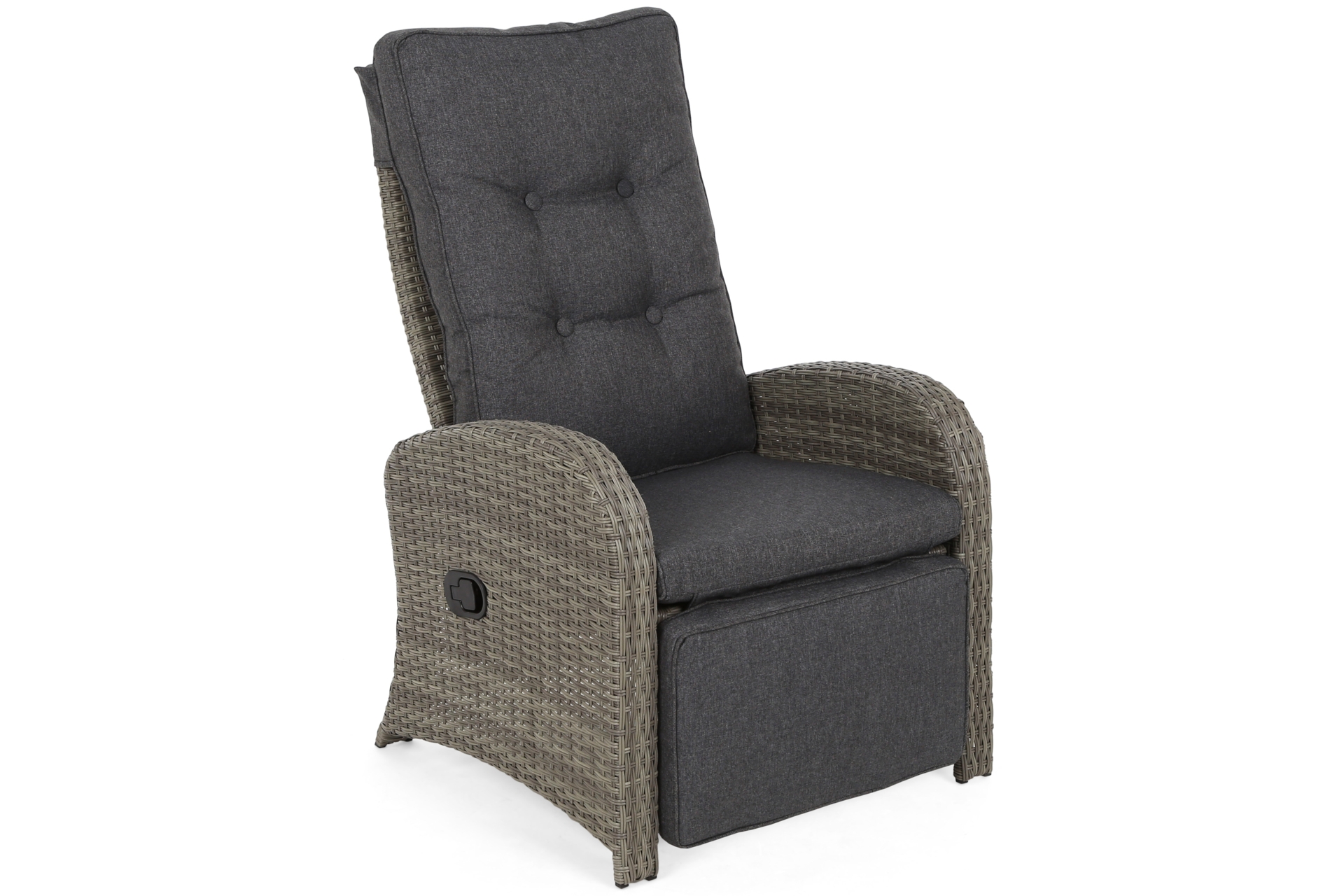 Meble ogrodowe technorattanowe Saloniki Light Grey / Grey