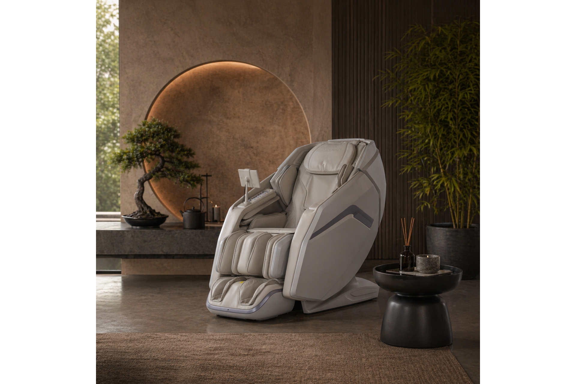 Fotel masujący Mazzare Infinity Beige