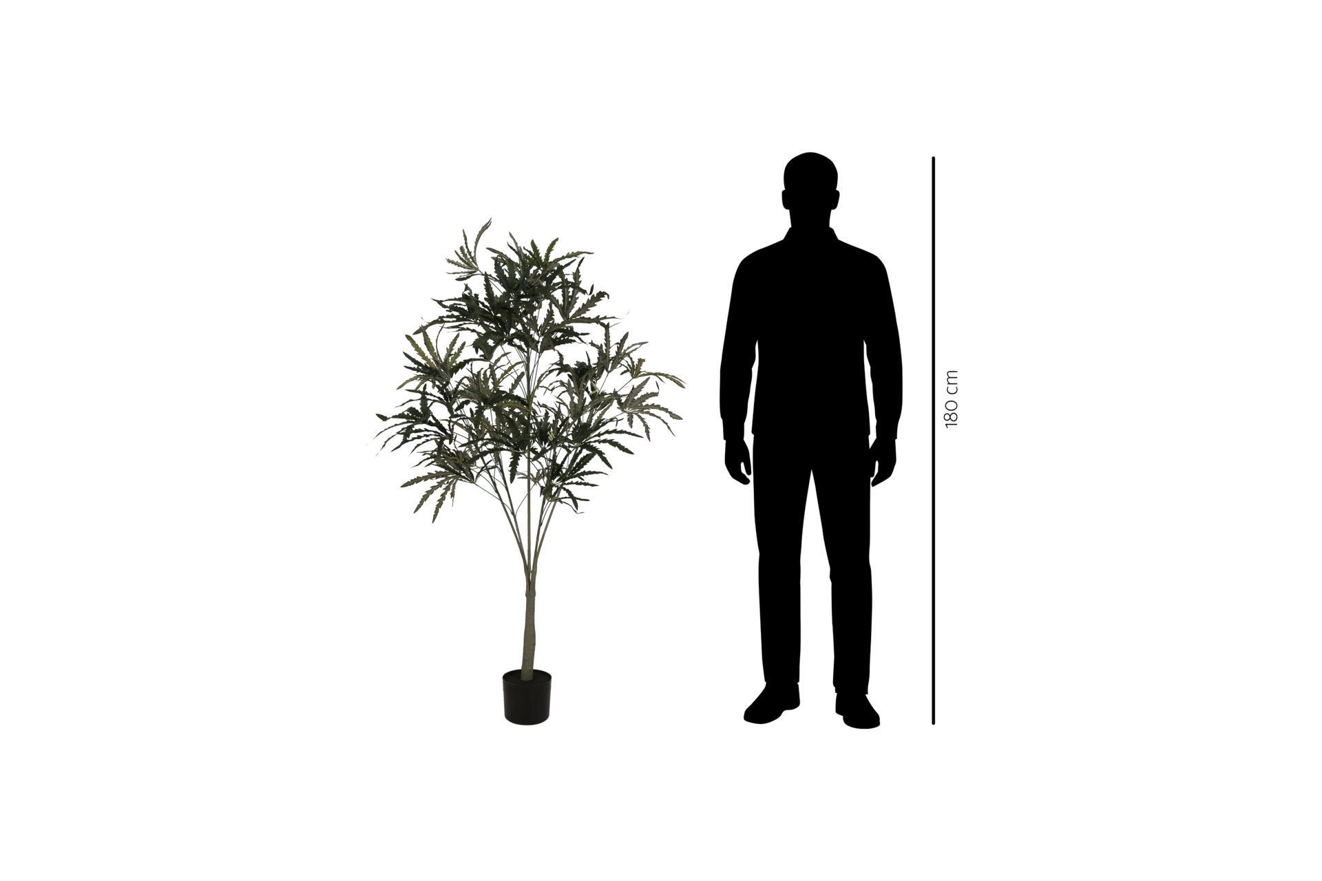 Sztuczna aralia 160 cm