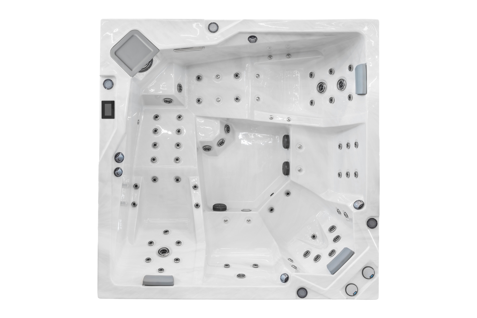 Wanna ogrodowa z hydromasażem Hanscraft Almandine Oka5 - dla 5 osób - system Audio Wanna ogrodowa z hydromasażem Hanscraft Almandine Oka5