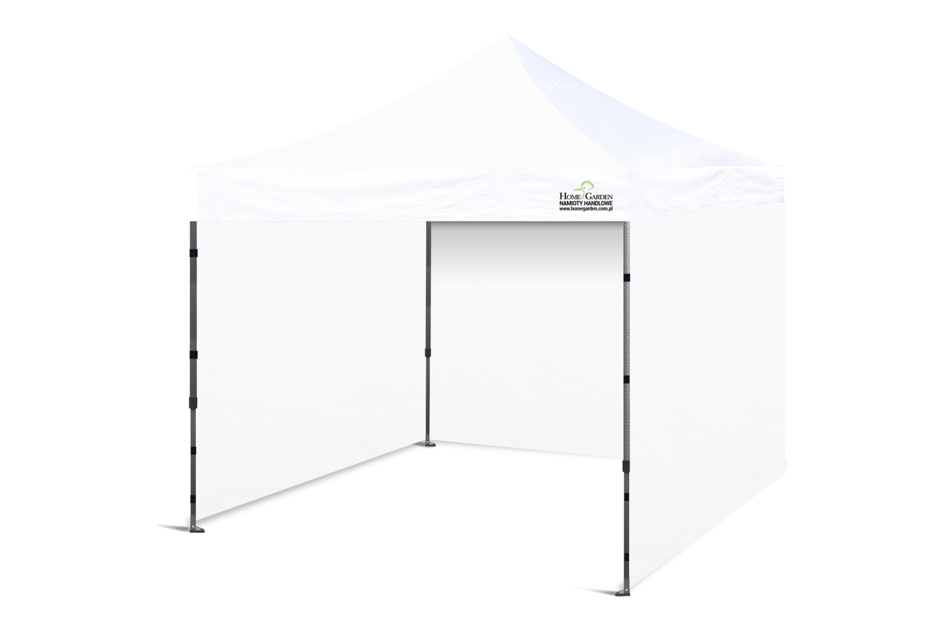 Namiot handlowy 300 x 300 cm biały