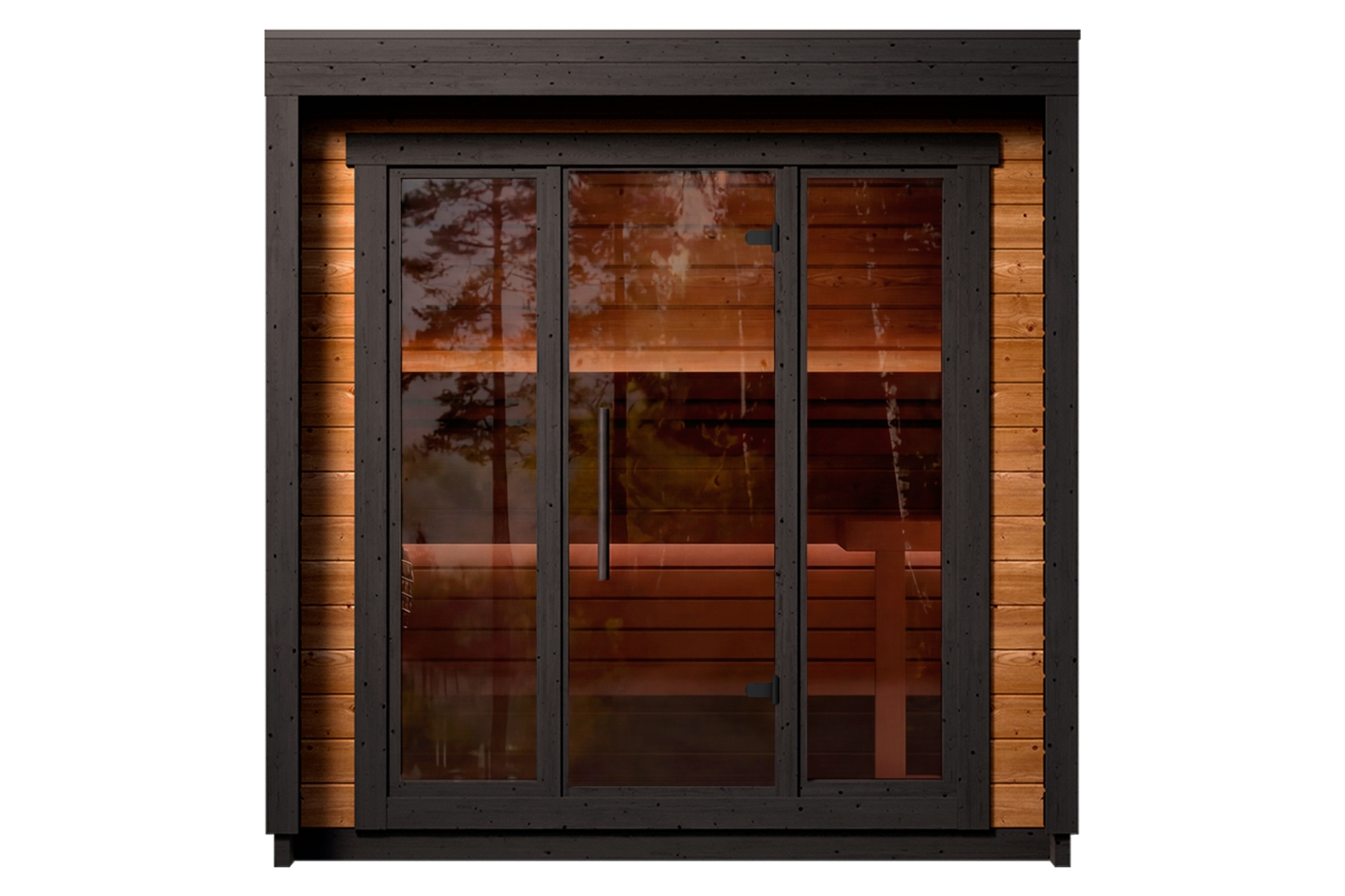 Sauna fińska zewnętrzna Leil® Saunas Patio XS 4-osobowa