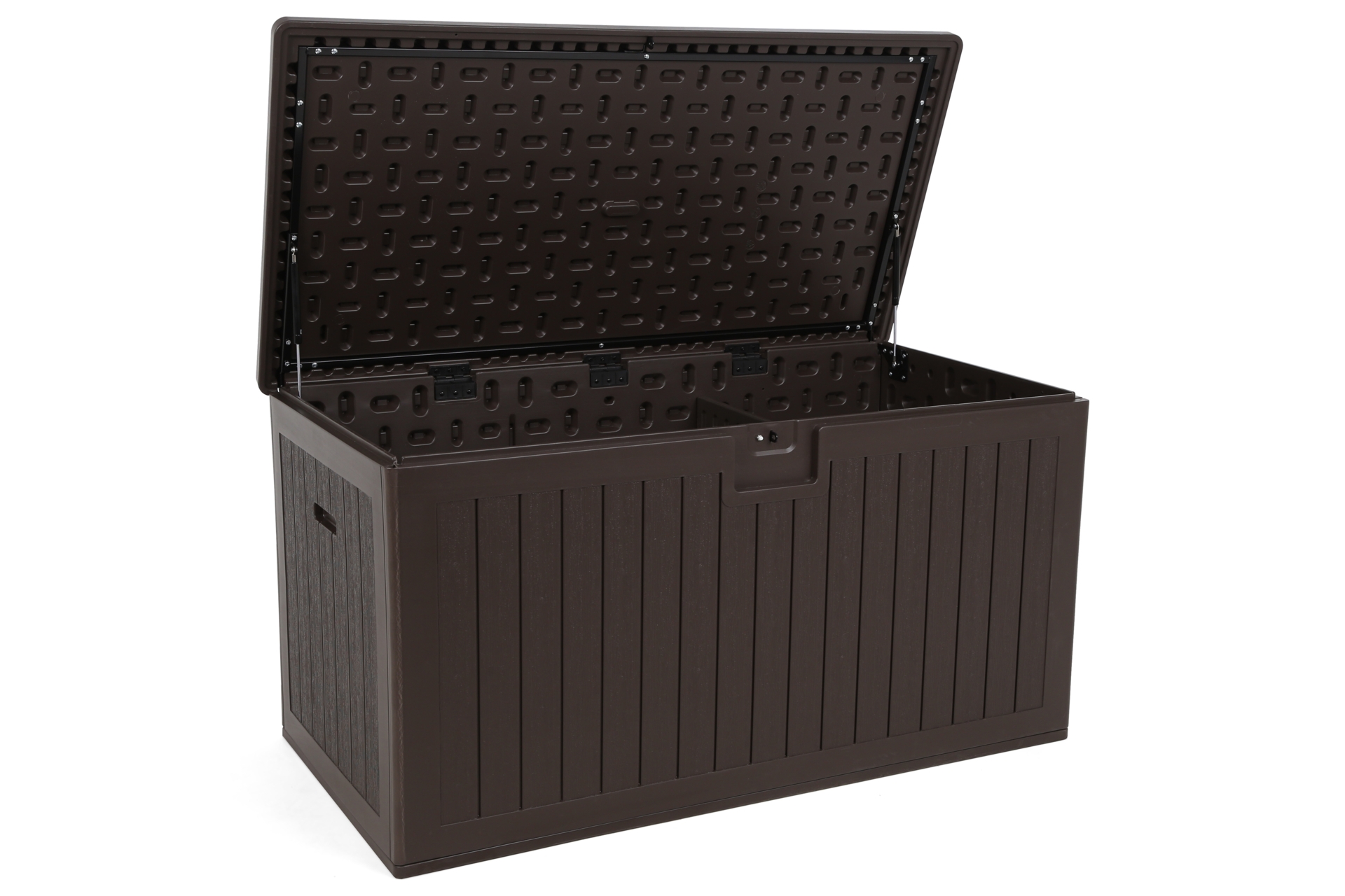 Skrzynia ogrodowa wzmocniona Gotland 567 l Brown