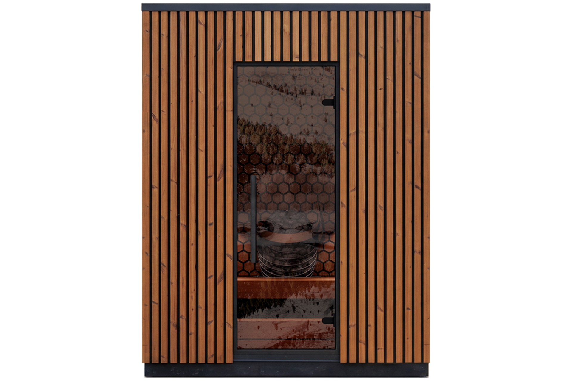 Sauna fińska zewnętrzna Leil® Saunas Viva 180 4-osobowa