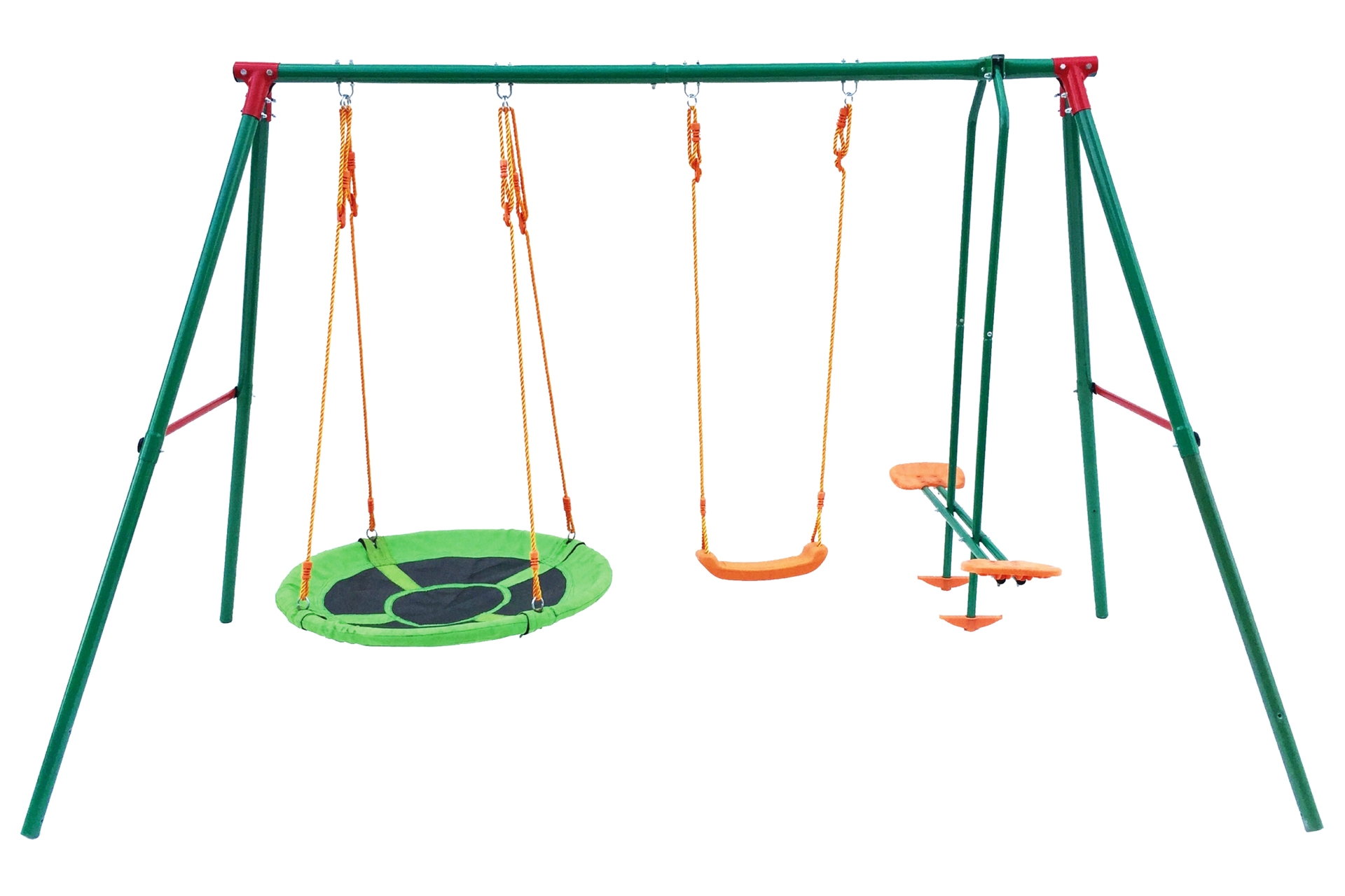 Huśtawka ogrodowa MSG-01 - przeznaczona dla 1-4 dzieci Huśtawka ogrodowa dla dzieci MSG-01