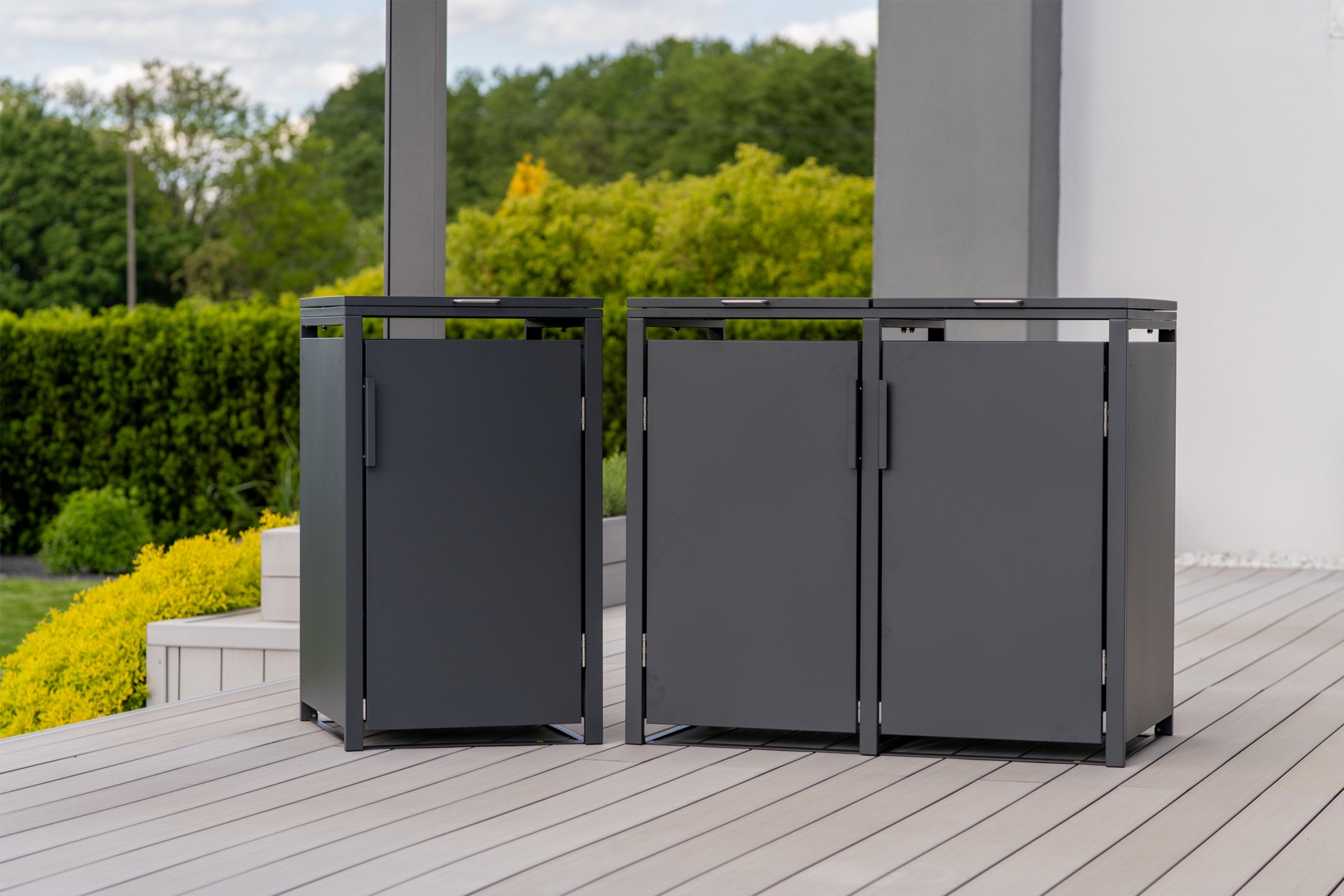 Zabudowa kosza śmietnikowego TOP BOX Basic 3 x 240 l