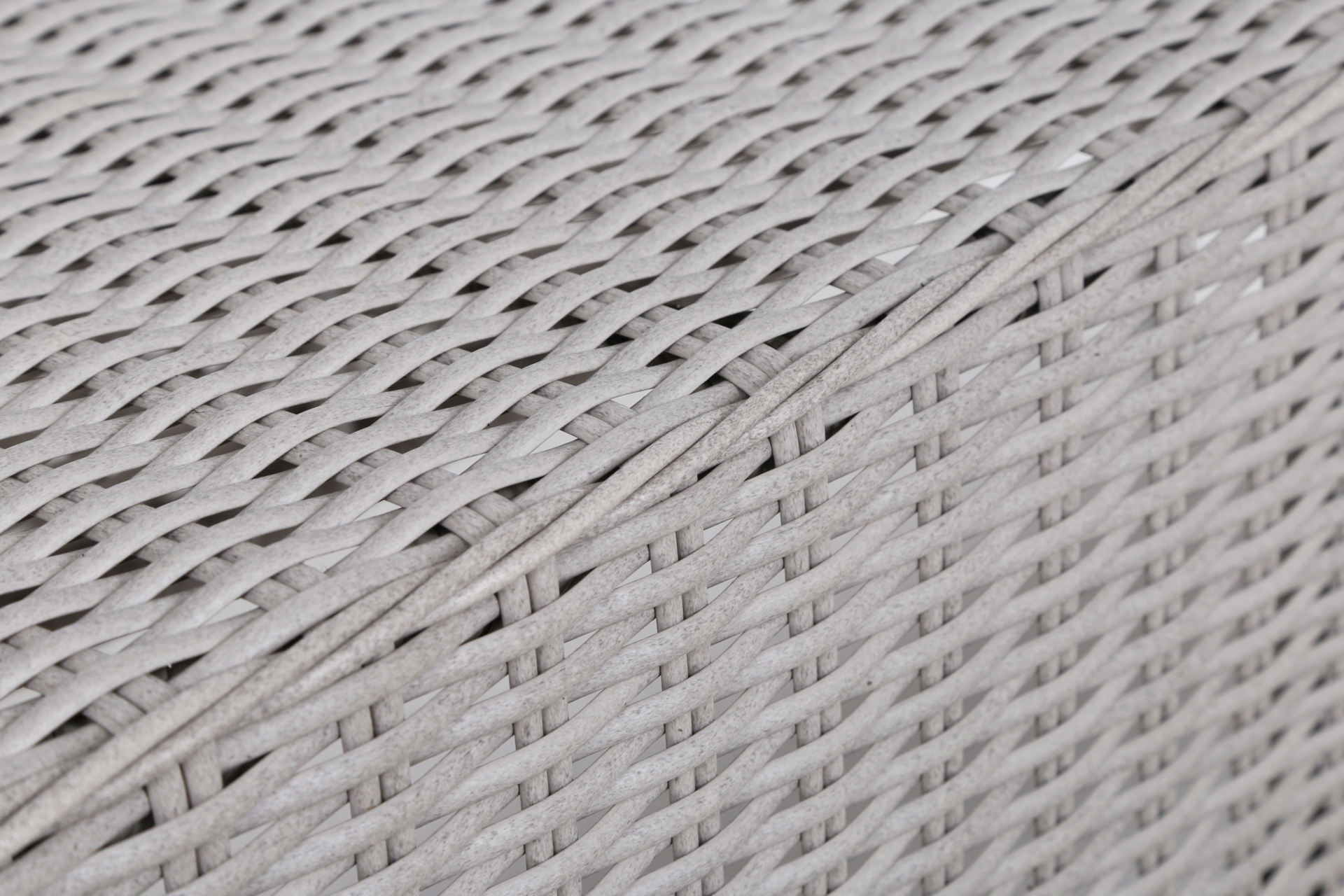 Narożny zestaw mebli ogrodowych Termoli White / Grey