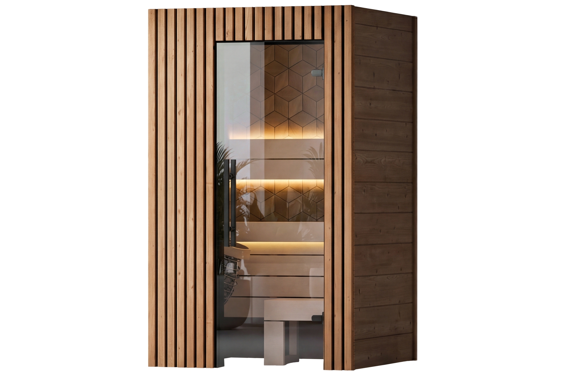 Sauna fińska Leil® Saunas Como 1-osobowa