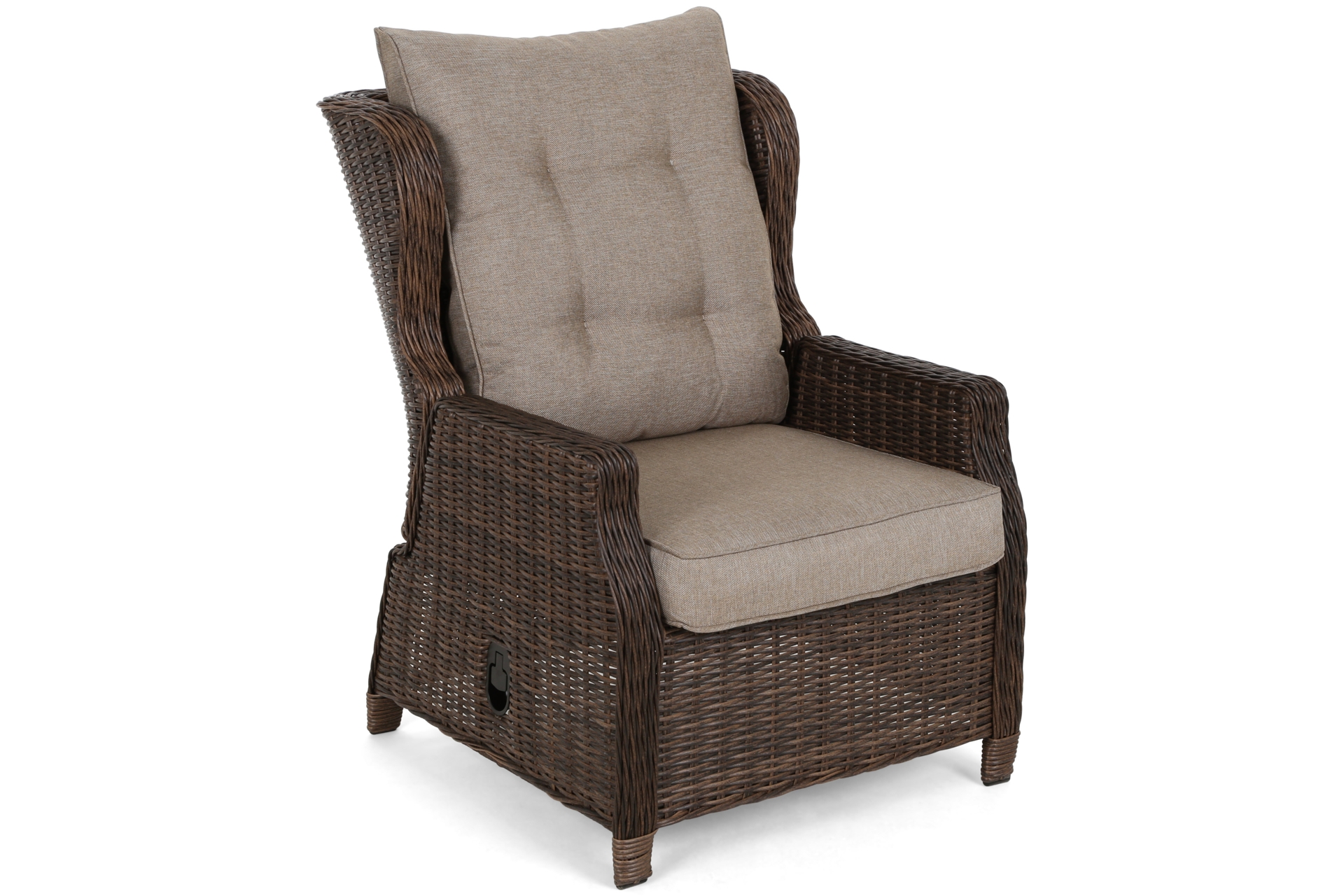 Meble ogrodowe technorattanowe Memfis Brown Mat / Brown Melange