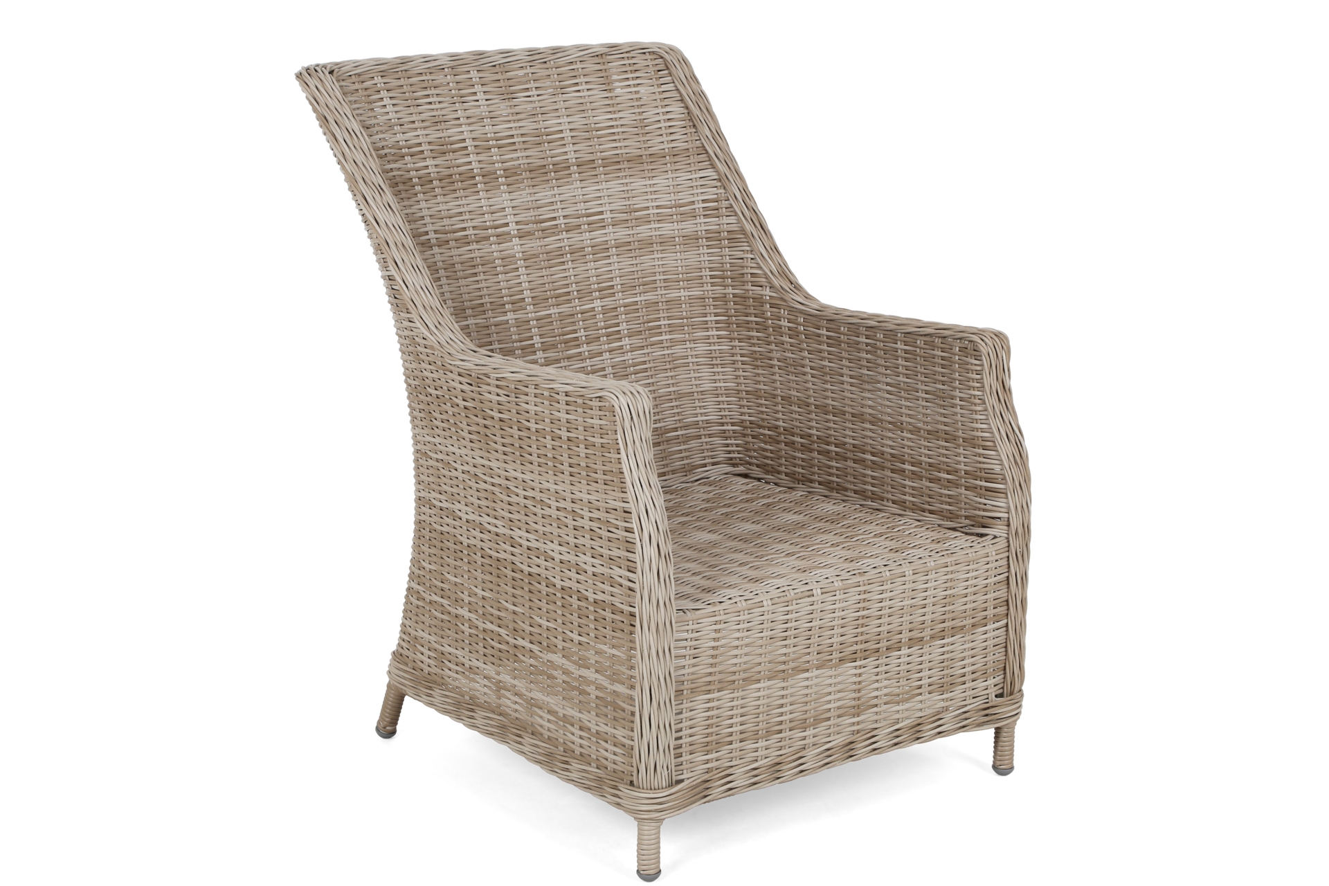 Narożny zestaw mebli ogrodowych prawy Alicante Beige / Beige Melange