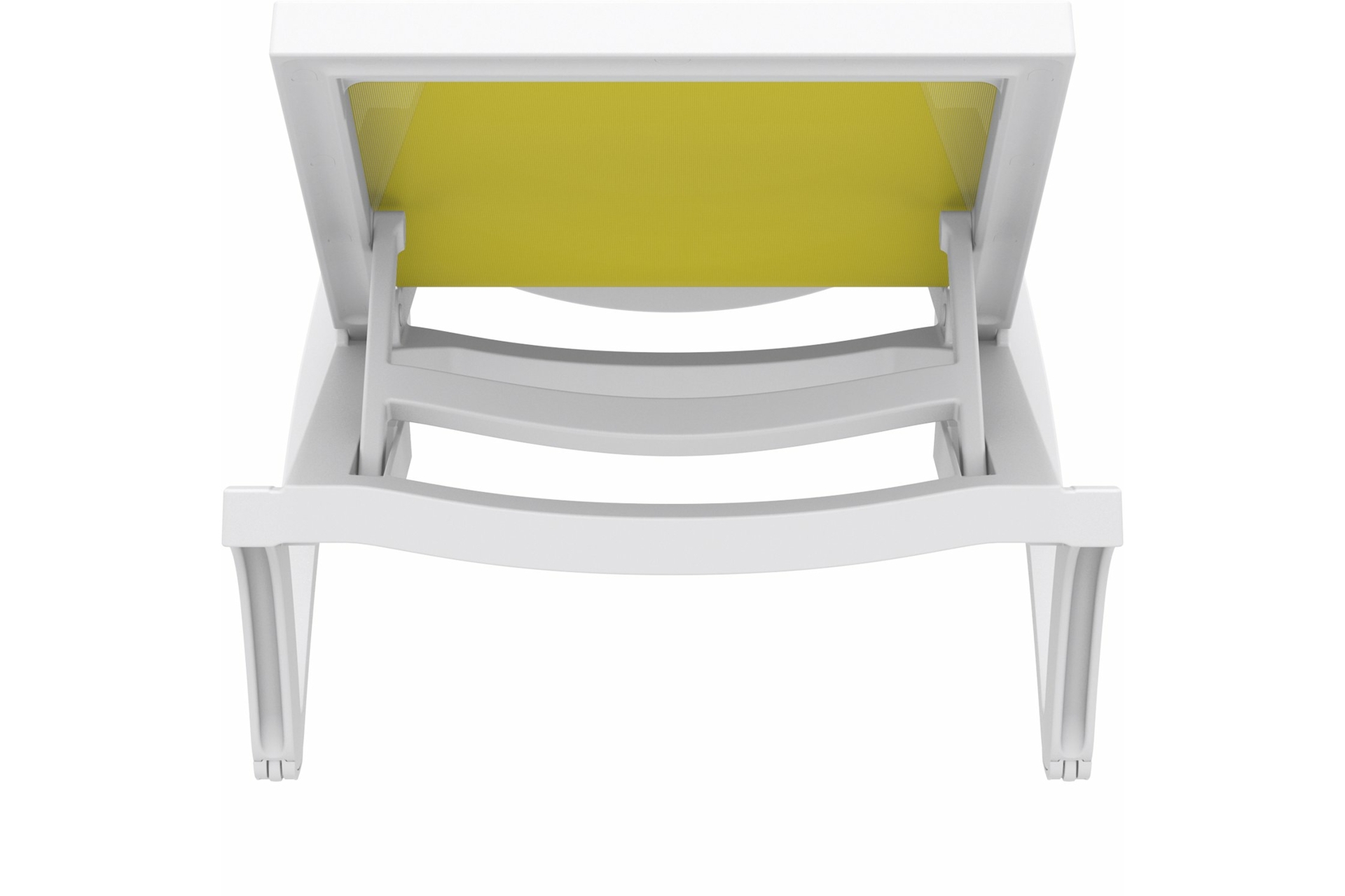 Leżak ogrodowy Siesta Pacific White / Yellow