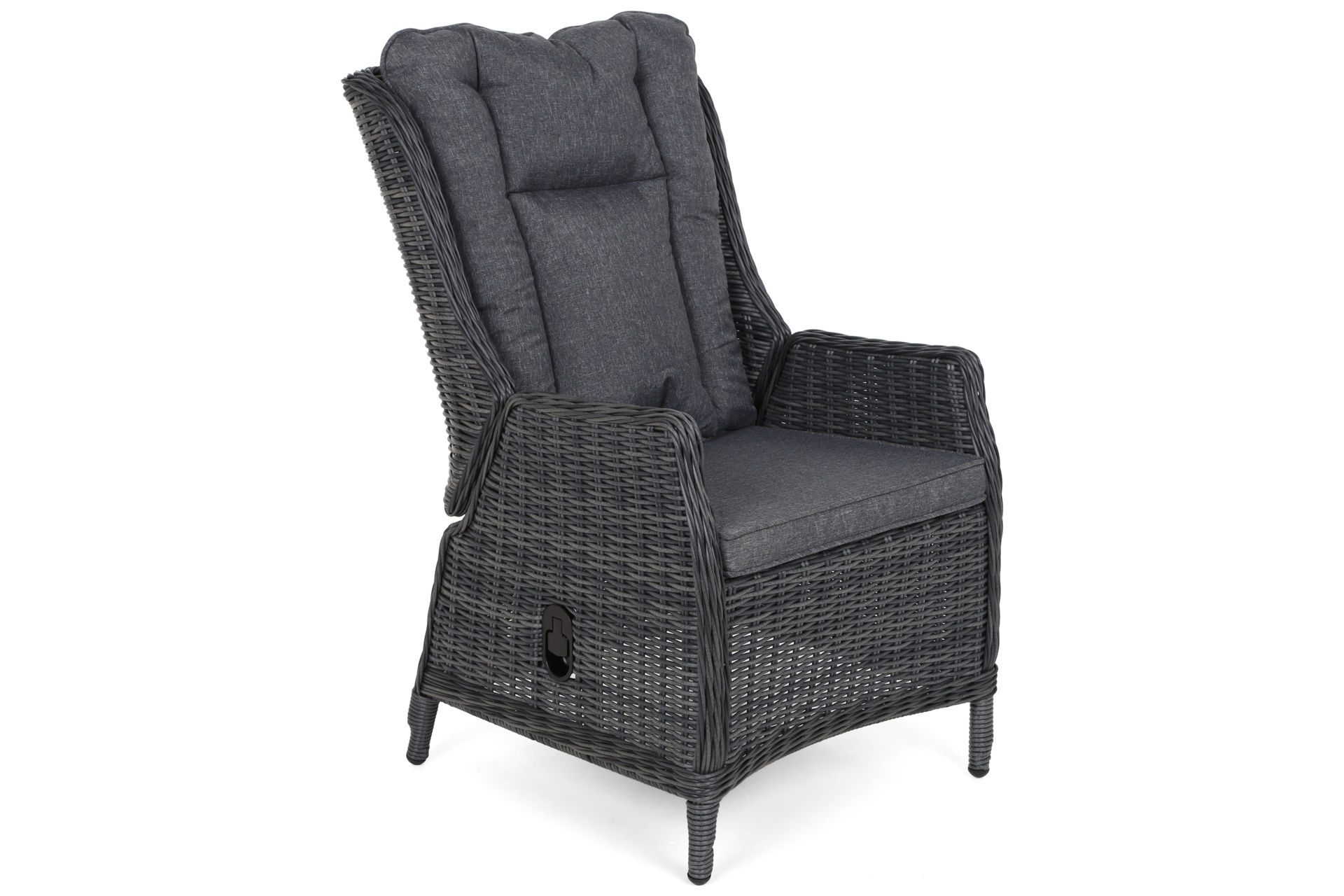 Fotel technorattanowy Bristol Relax Grey / Grey Melange