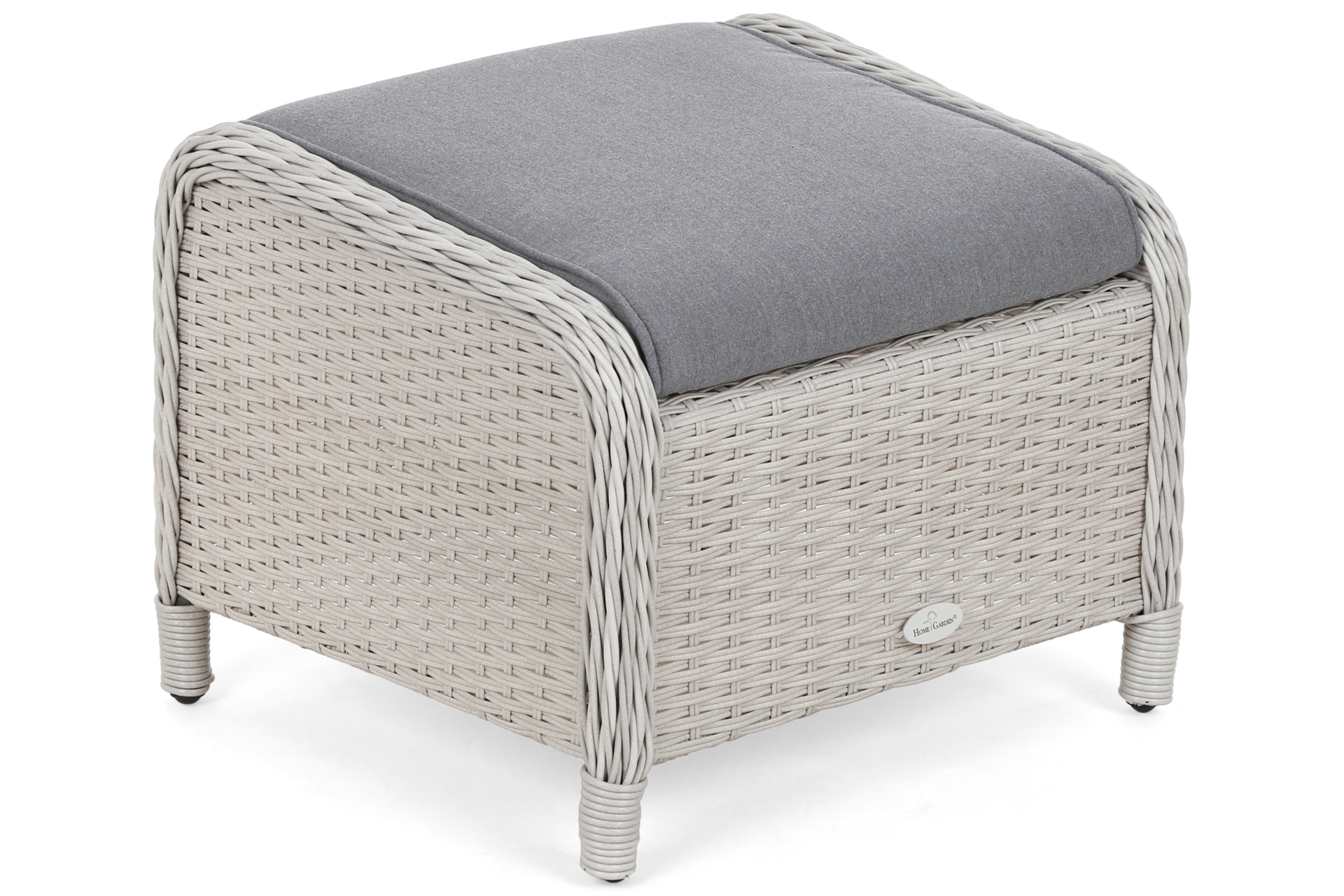 Meble ogrodowe technorattanowe Sofia White / Grey