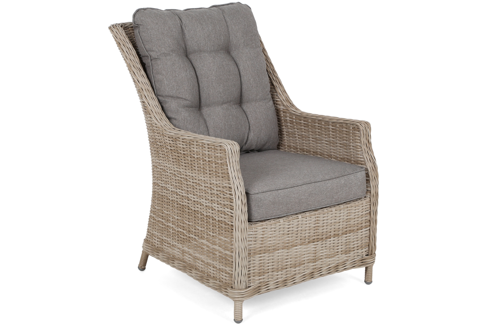 Narożny zestaw mebli ogrodowych prawy Alicante Beige / Beige Melange