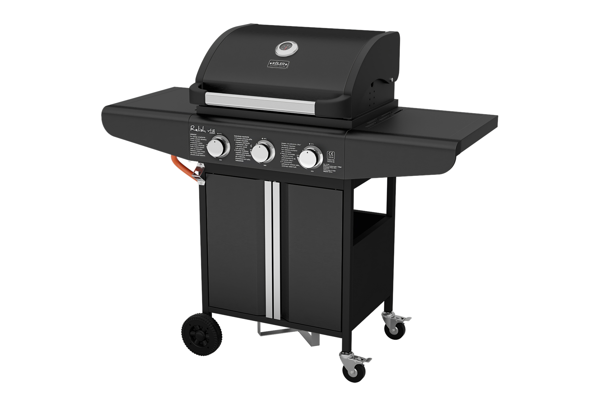 Grill gazowy Köler Relish V1 Compact Black