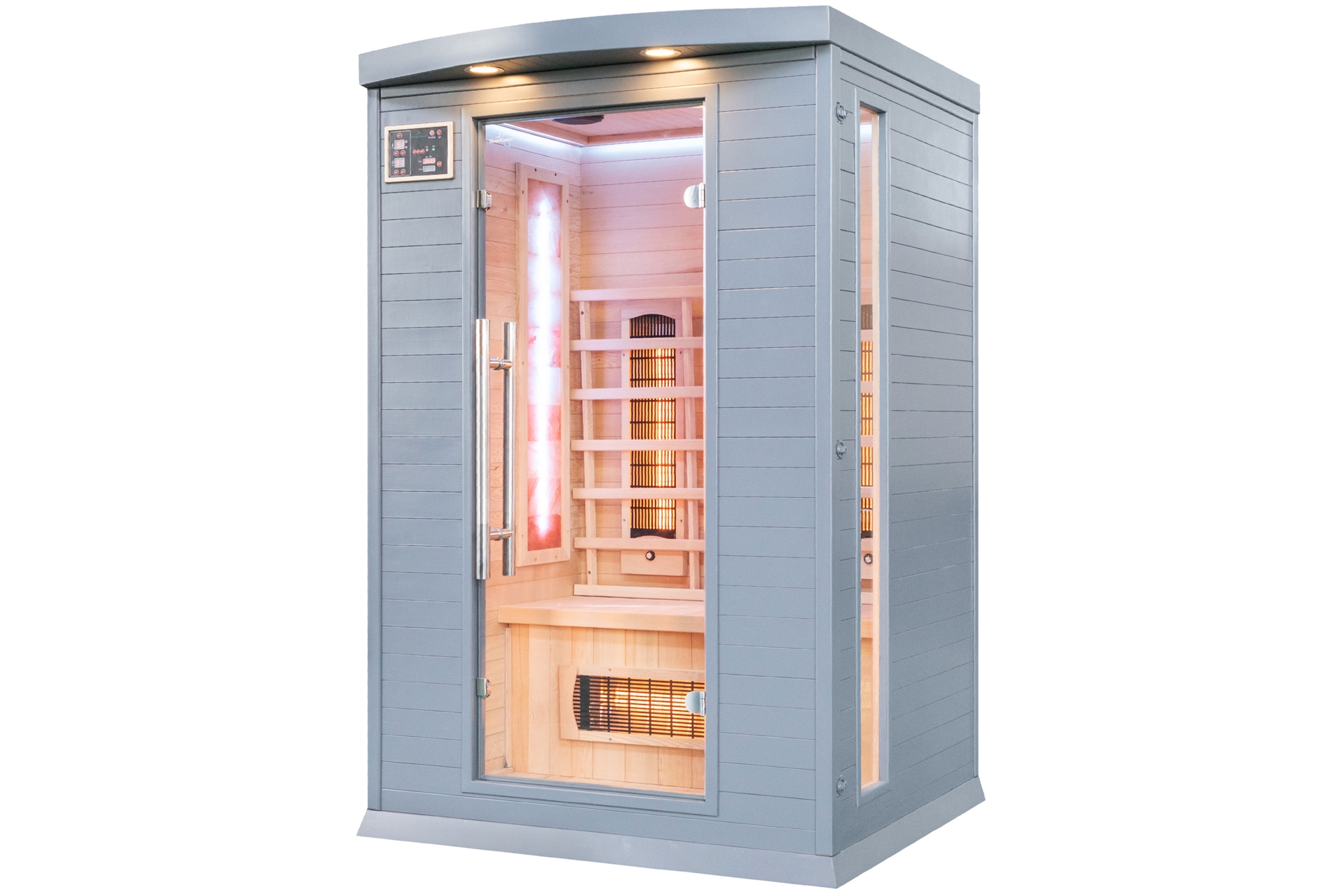Sauna infrared Nordum Classic 2-osobowa szara
