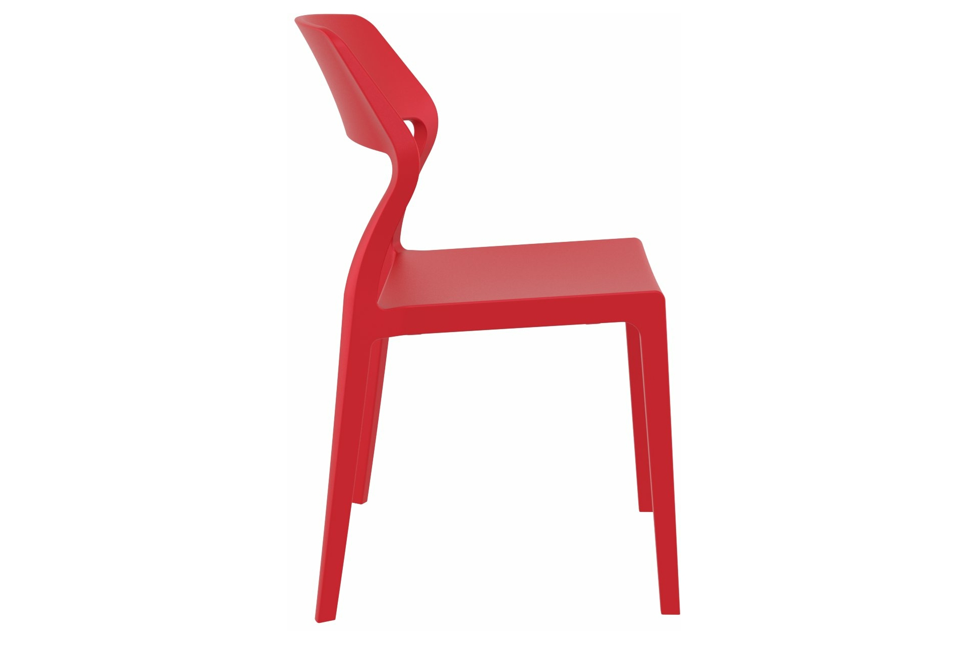 Krzesło Siesta Snow czerwone eleganckie Krzesło Siesta Snow Red