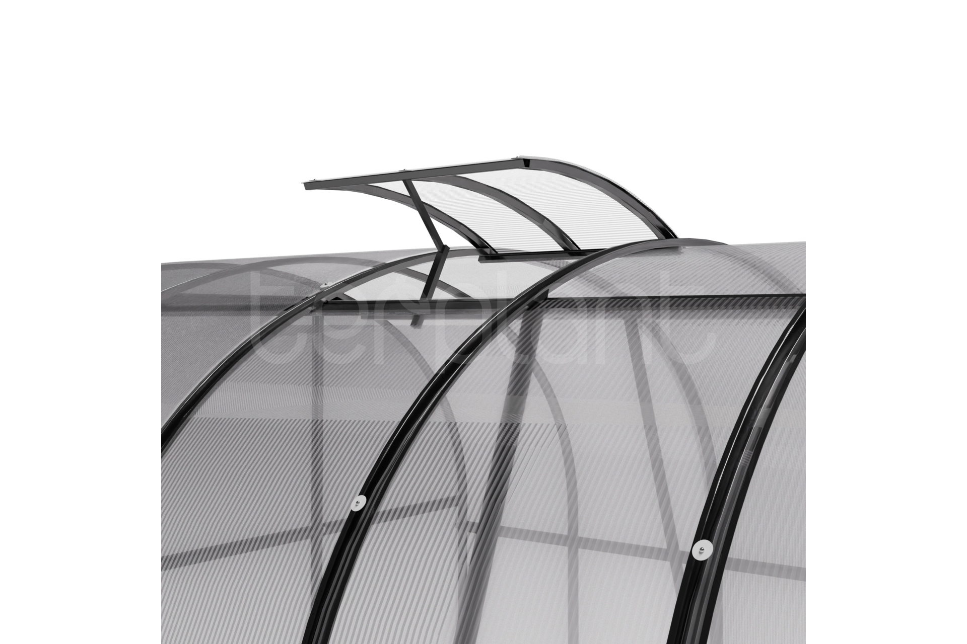 Szklarnia ogrodowa z poliwęglanu Terplant Comfort Plus 3x6 m