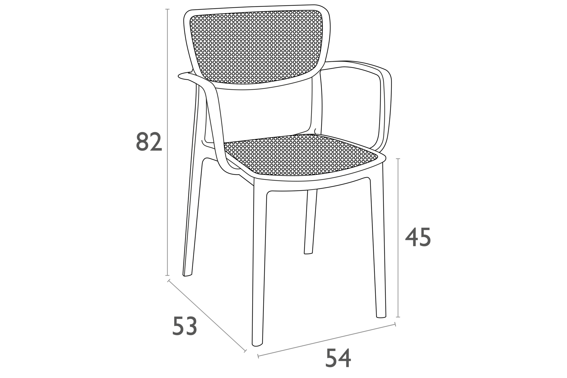 Krzesło Siesta Loft Olive Green