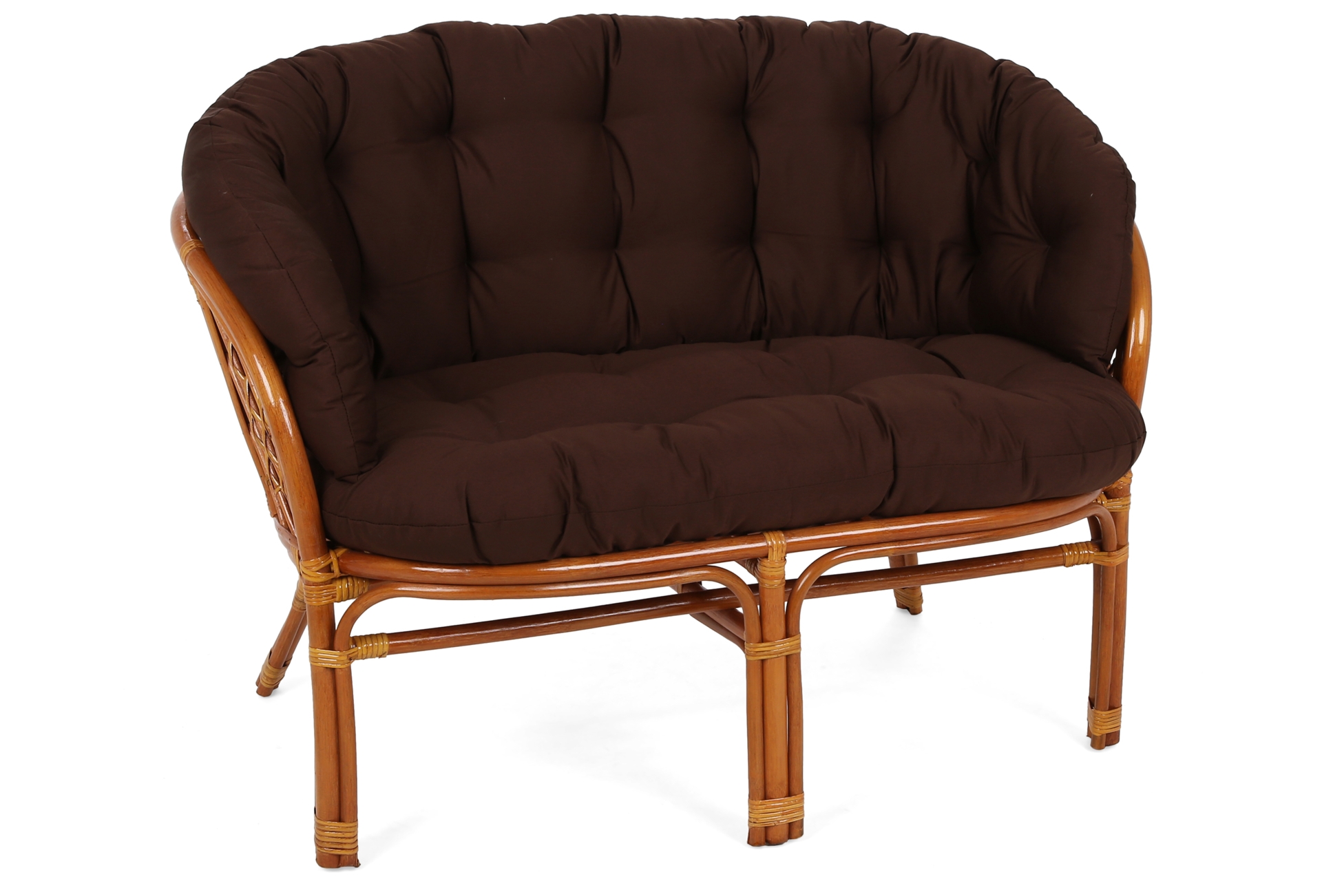 Meble ogrodowe rattanowe Bahama Orange / Brown 3+1