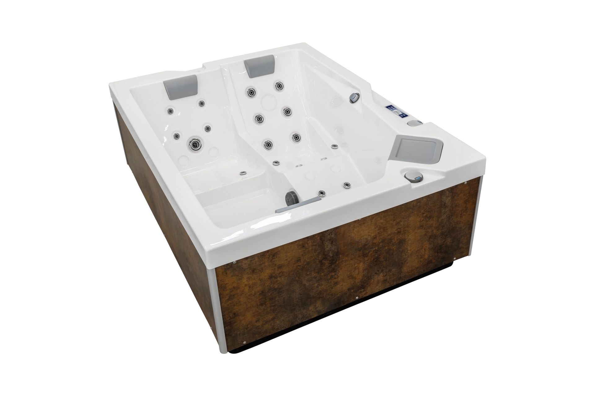 Wanna ogrodowa z hydromasażem Hanscraft Oka Plug & Play 2 - dla 3 osób - 28 dyszy masujących Wanna ogrodowa z hydromasażem Hanscraft Oka Plug & Play 2