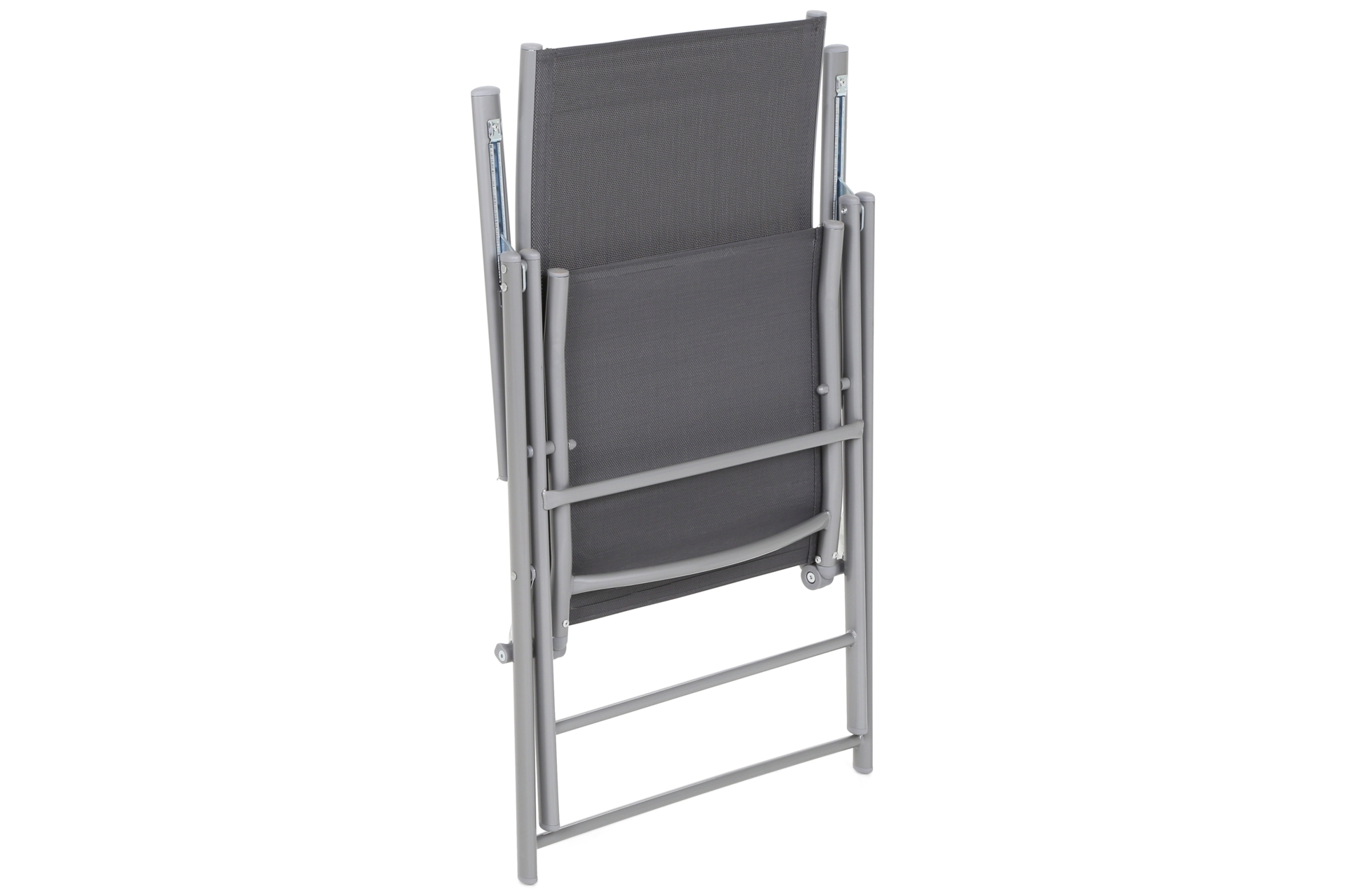 Meble ogrodowe metalowe Casablanca Silver / Grey - 150 cm - 6 osób Meble ogrodowe metalowe Casablanca 150 cm Silver / Grey 6+1