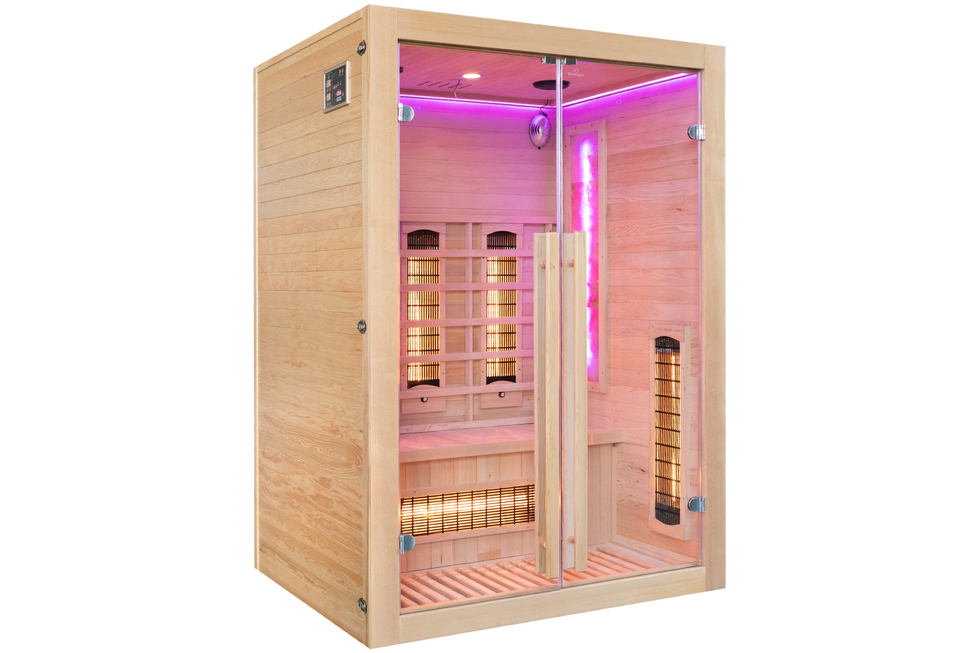 Sauna infrared Nordum Solea X 3-osobowa naturalna