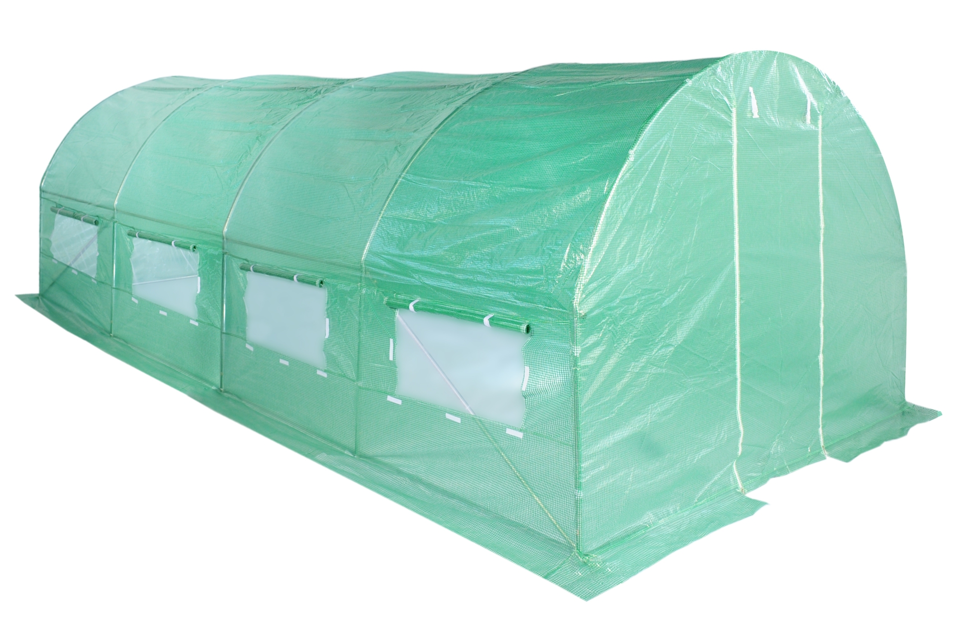 Tunel foliowy 3x6 m wzmocniony zielony
