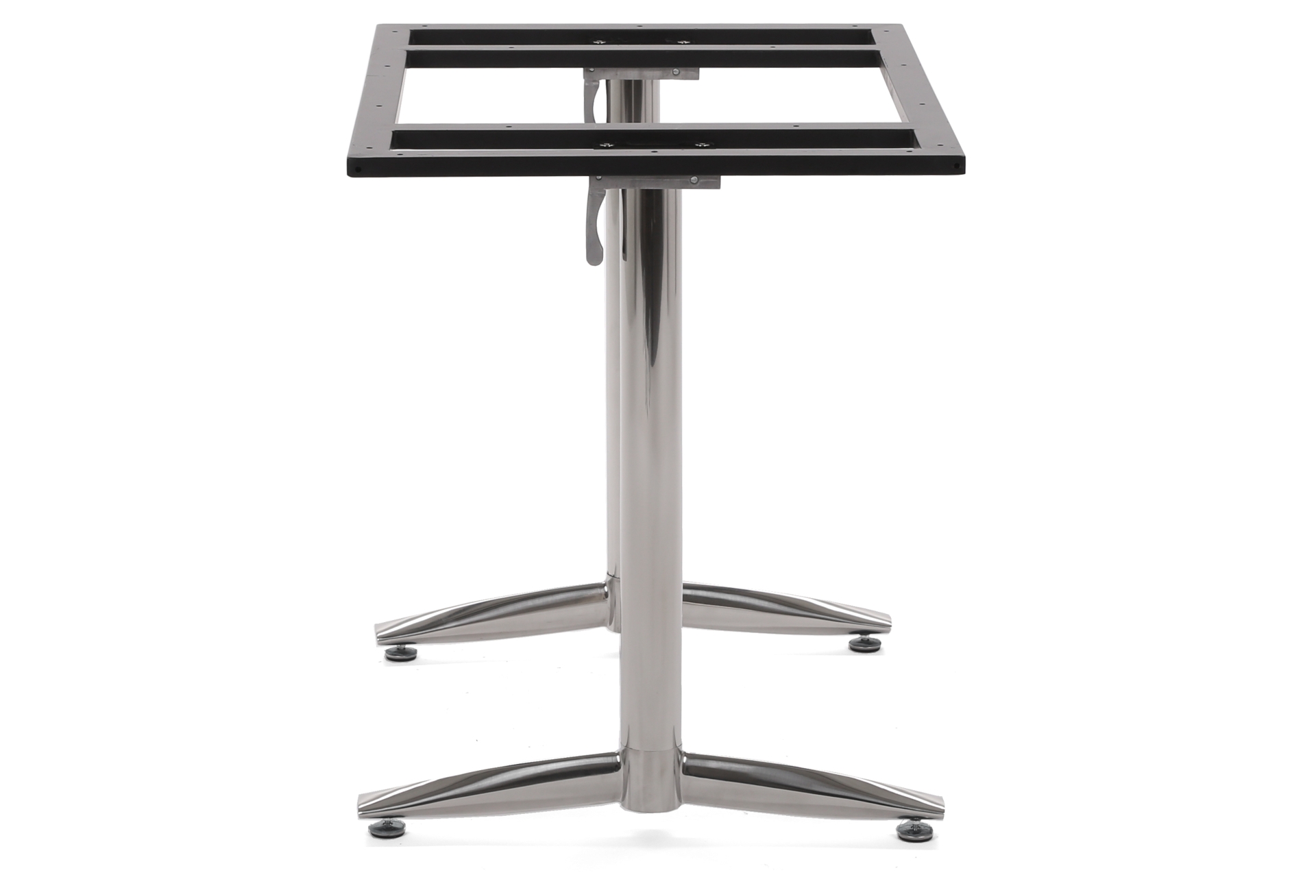 Podstawa do stołu stalowa składana H-6 INOX