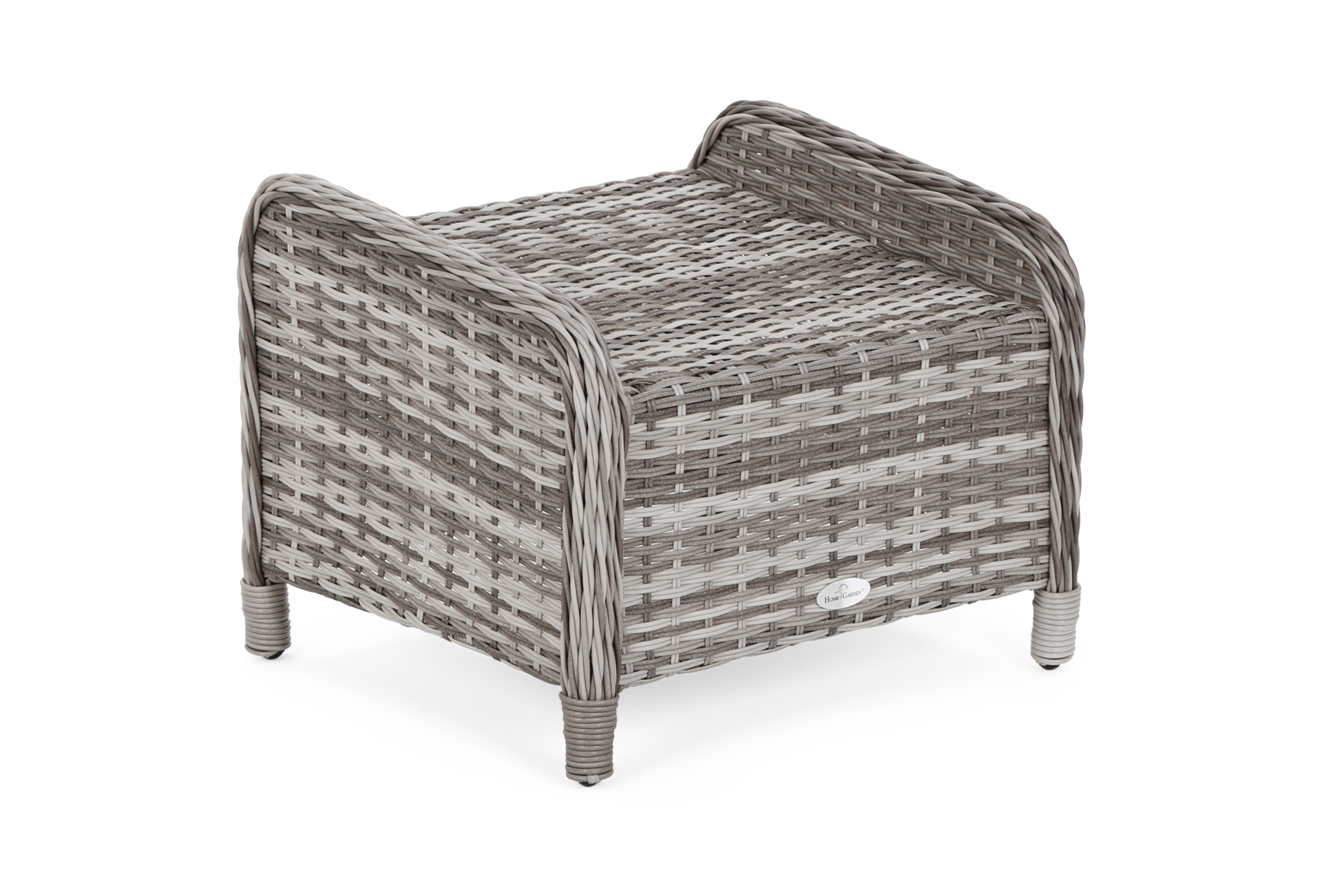 Meble ogrodowe technorattanowe Sofia jasnoszare dwuosobowe Meble ogrodowe technorattanowe Sofia Light Grey / Grey Melange