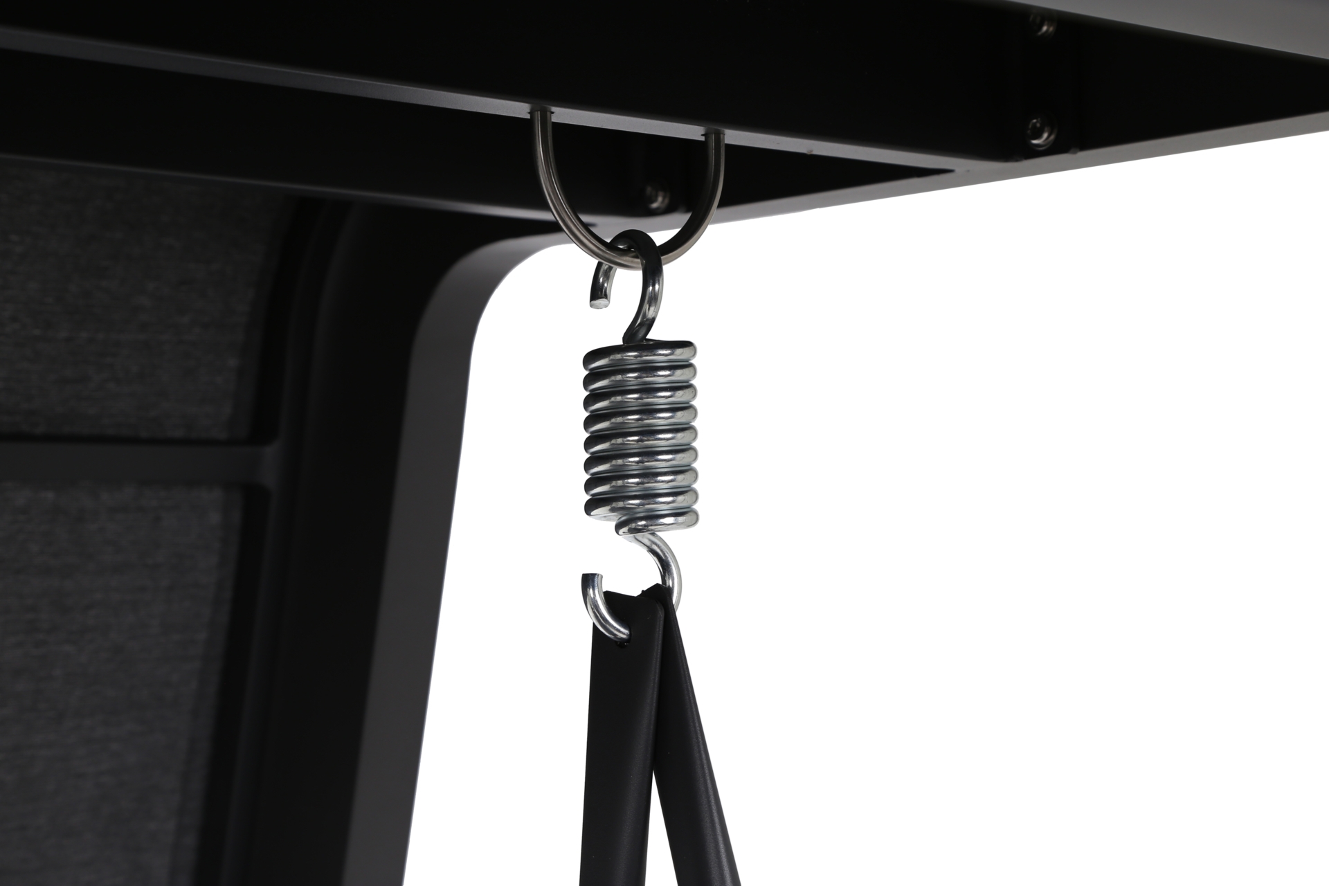 Huśtawka ogrodowa Mungia Dark Grey / Grey Melange z pokrowcem