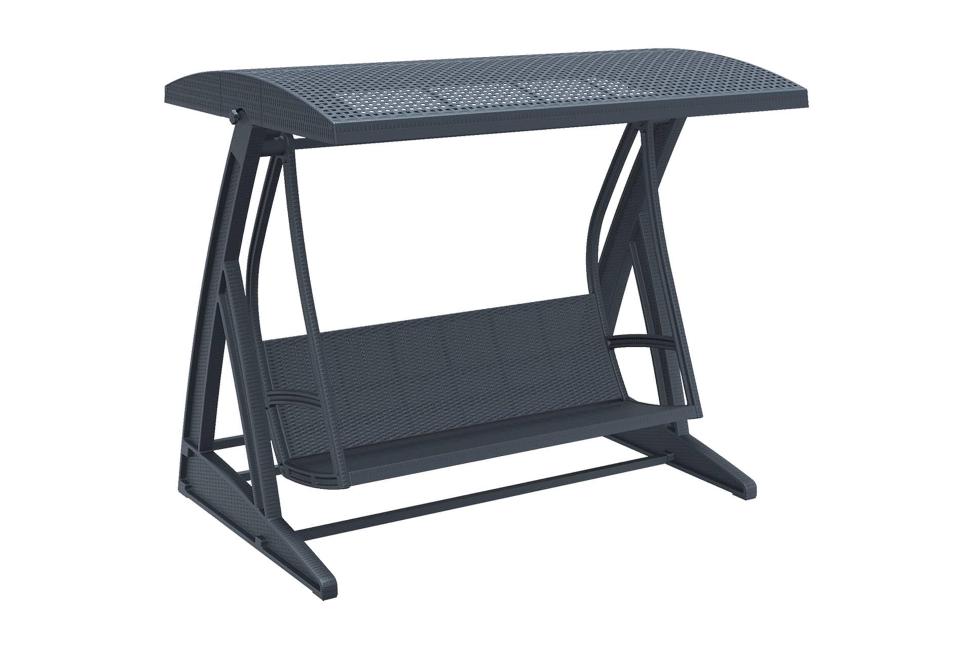 Huśtawka ogrodowa Siesta Hawaii Dark Grey