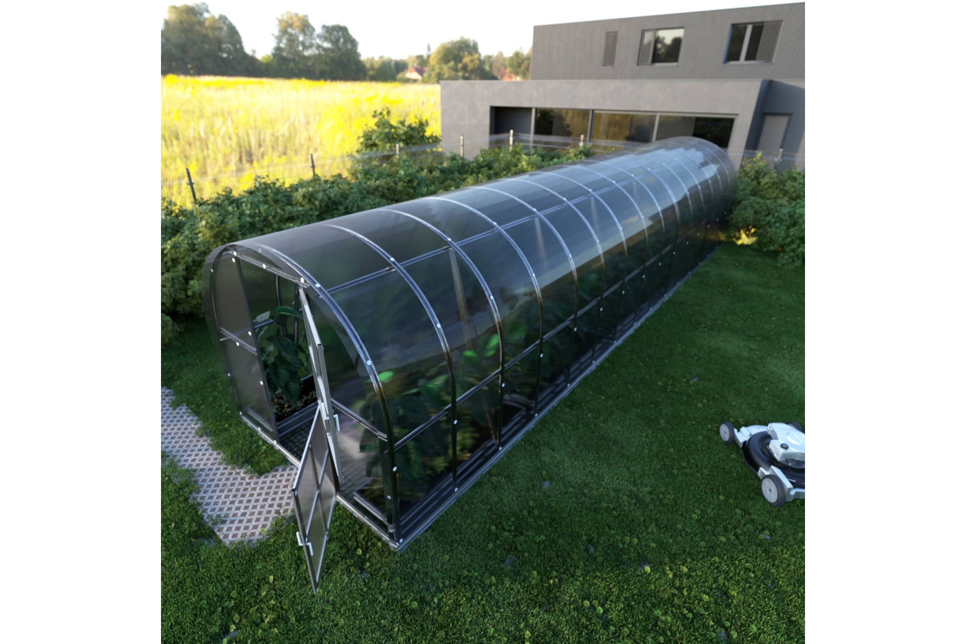 Szklarnia ogrodowa z poliwęglanu Terplant Comfort Plus 3x10 m