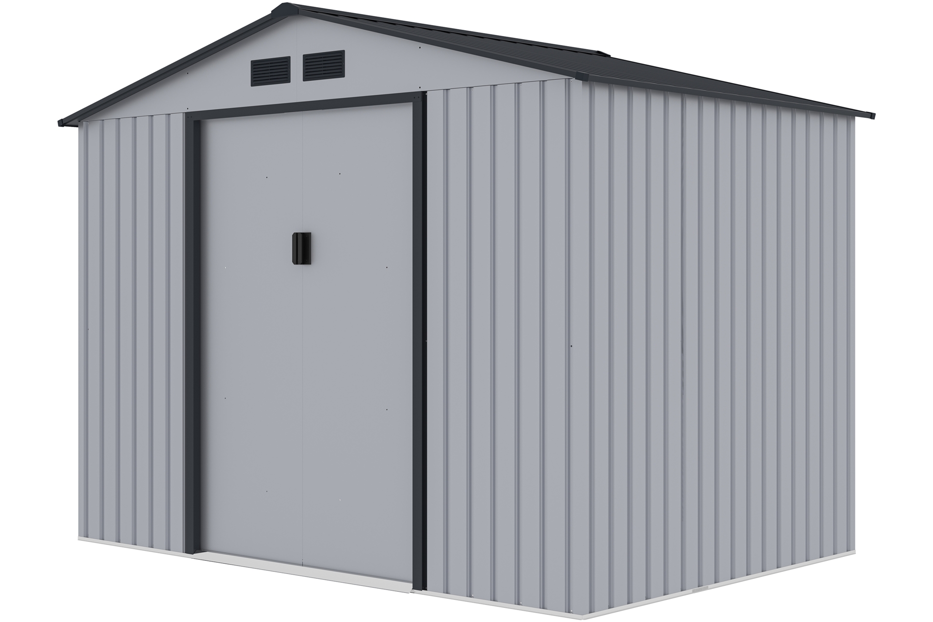 Domek narzędziowy Oslo 277 x 191 cm Light Grey