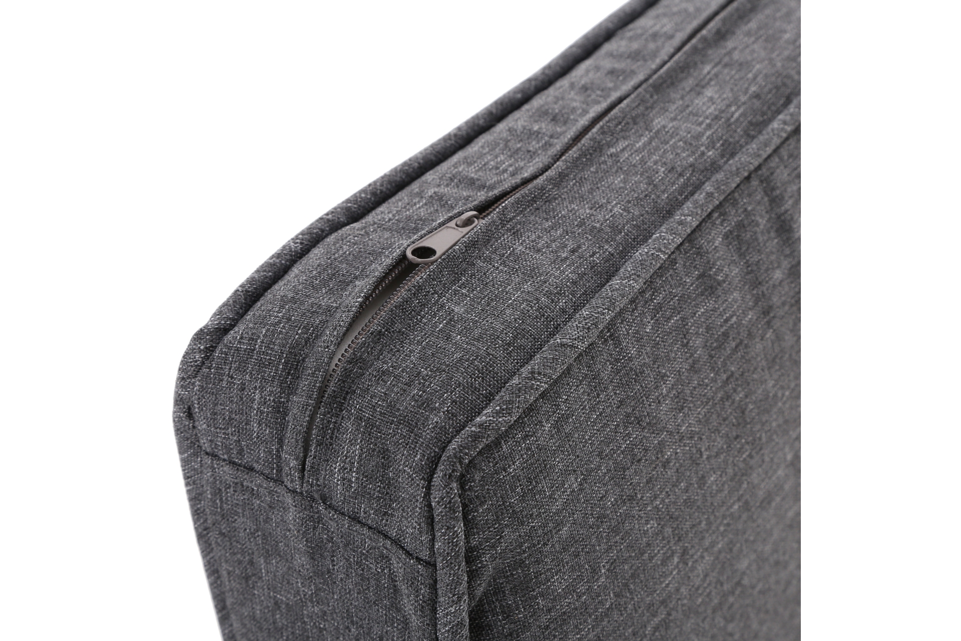 Fotel ogrodowy technorattanowy Alicante - szary - elegancki Fotel technorattanowy Alicante Grey / Grey Melange