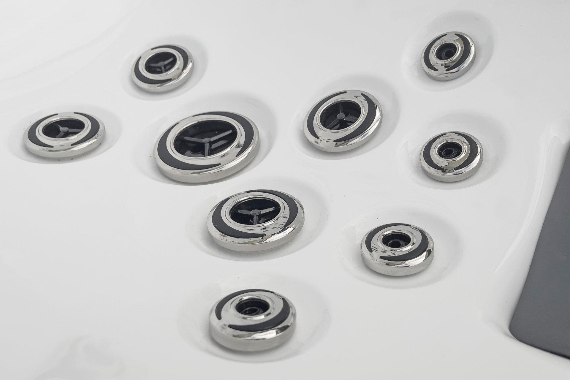 Wanna ogrodowa z hydromasażem Aquess Zenya 5002 7-osobowa