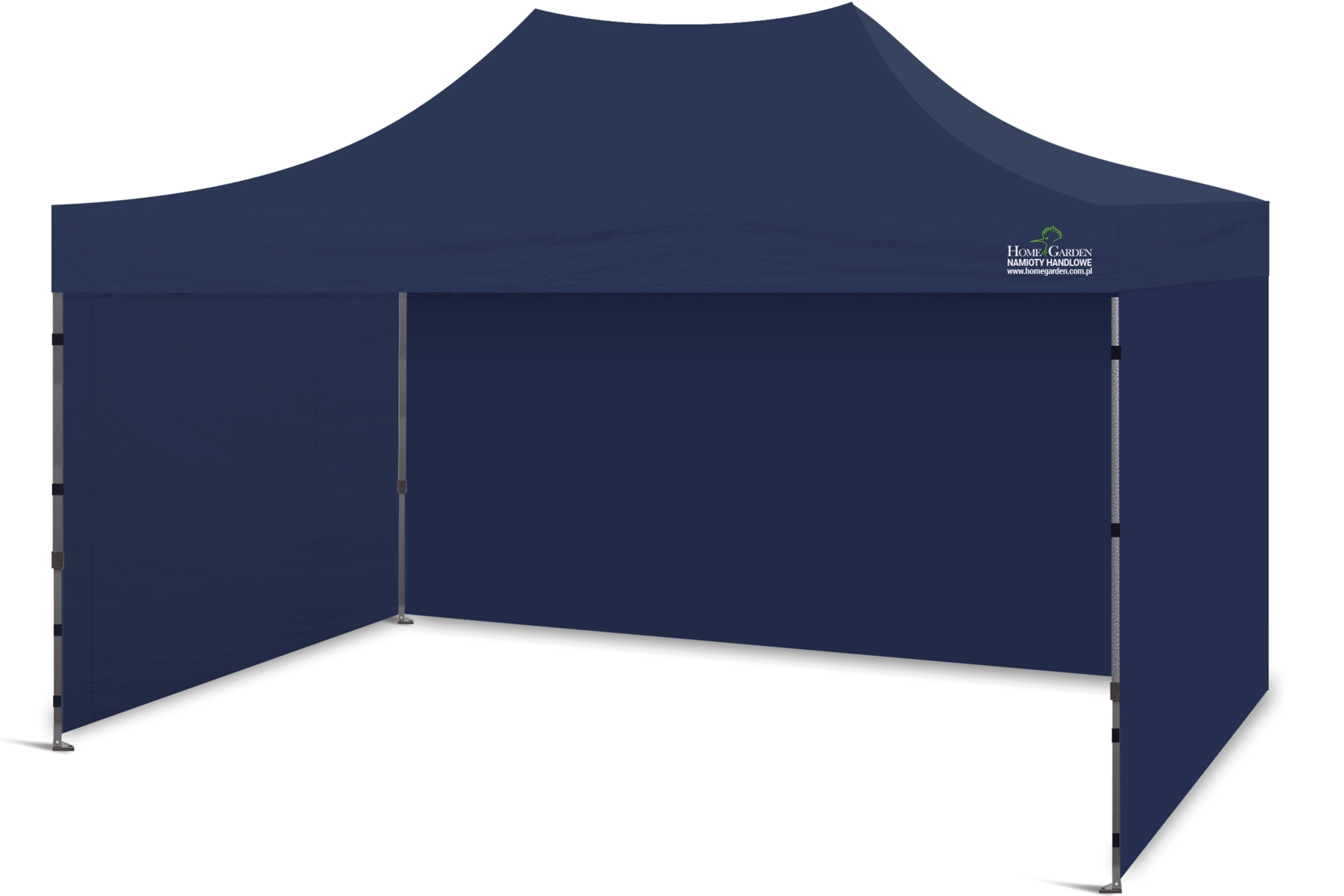 Namiot handlowy 450 x 300 cm granatowy