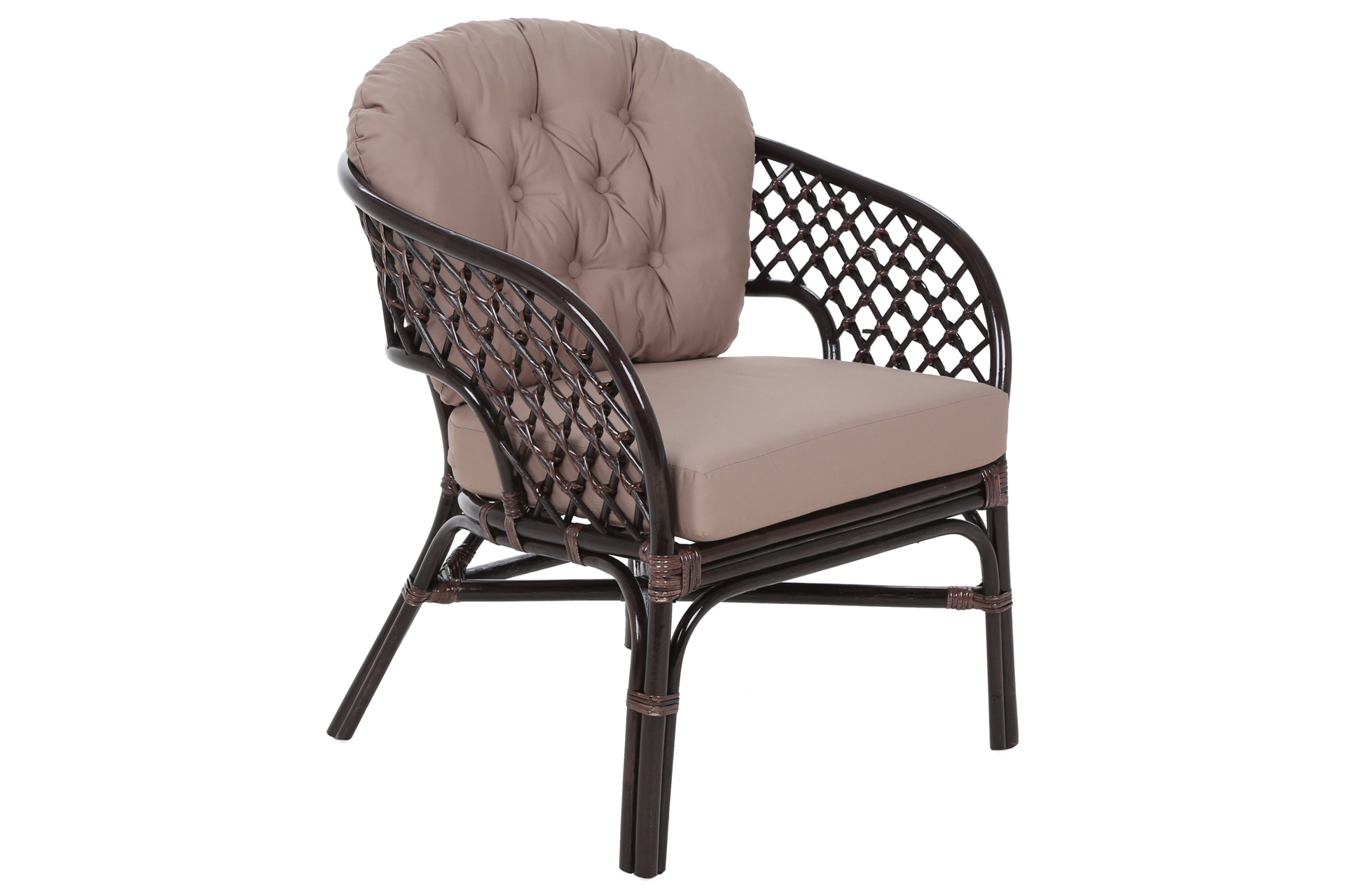 Meble ogrodowe rattanowe Havana Brown / Cappuccino 4+1