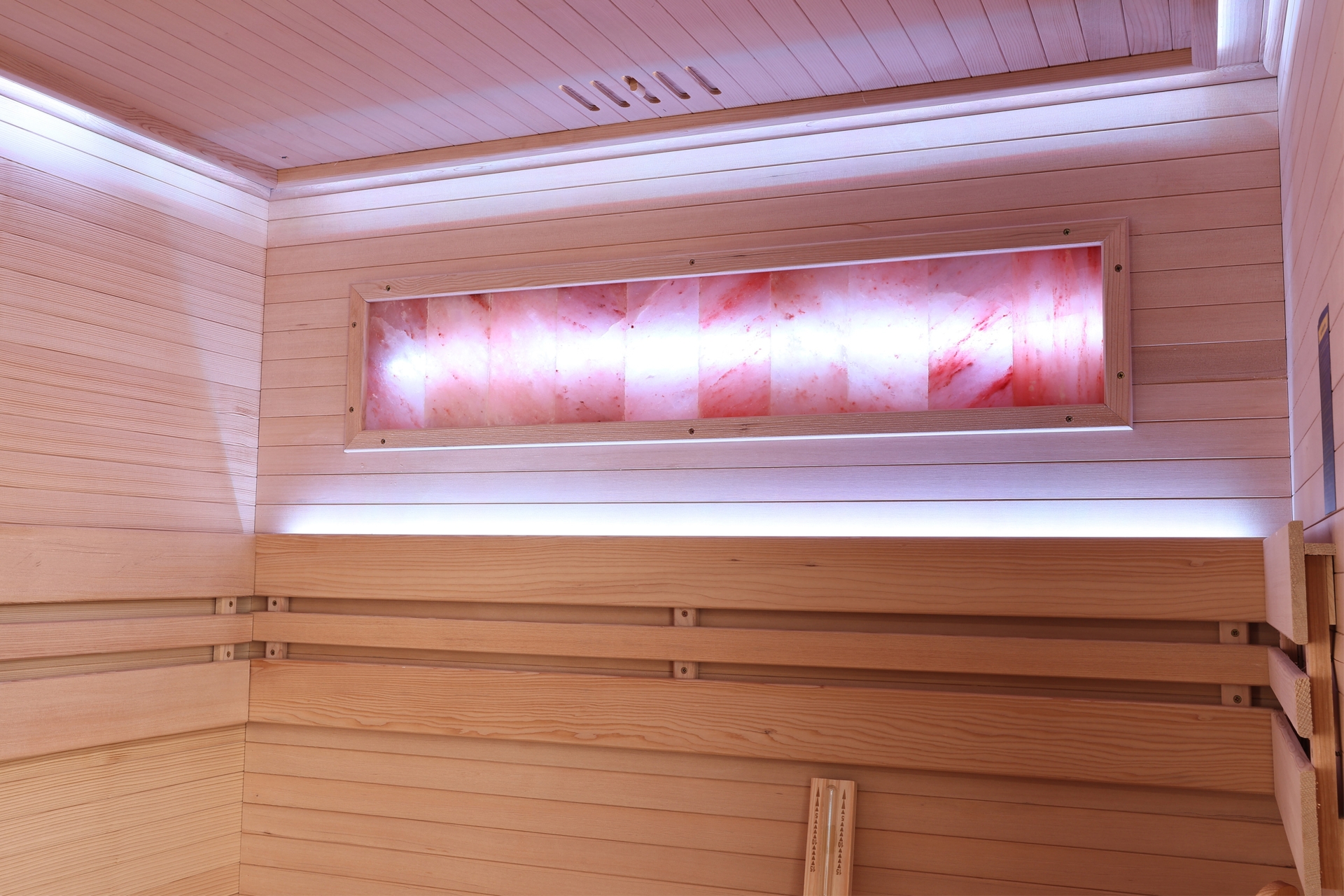 Sauna fińska narożna Nordum Pure One 3-osobowa naturalna