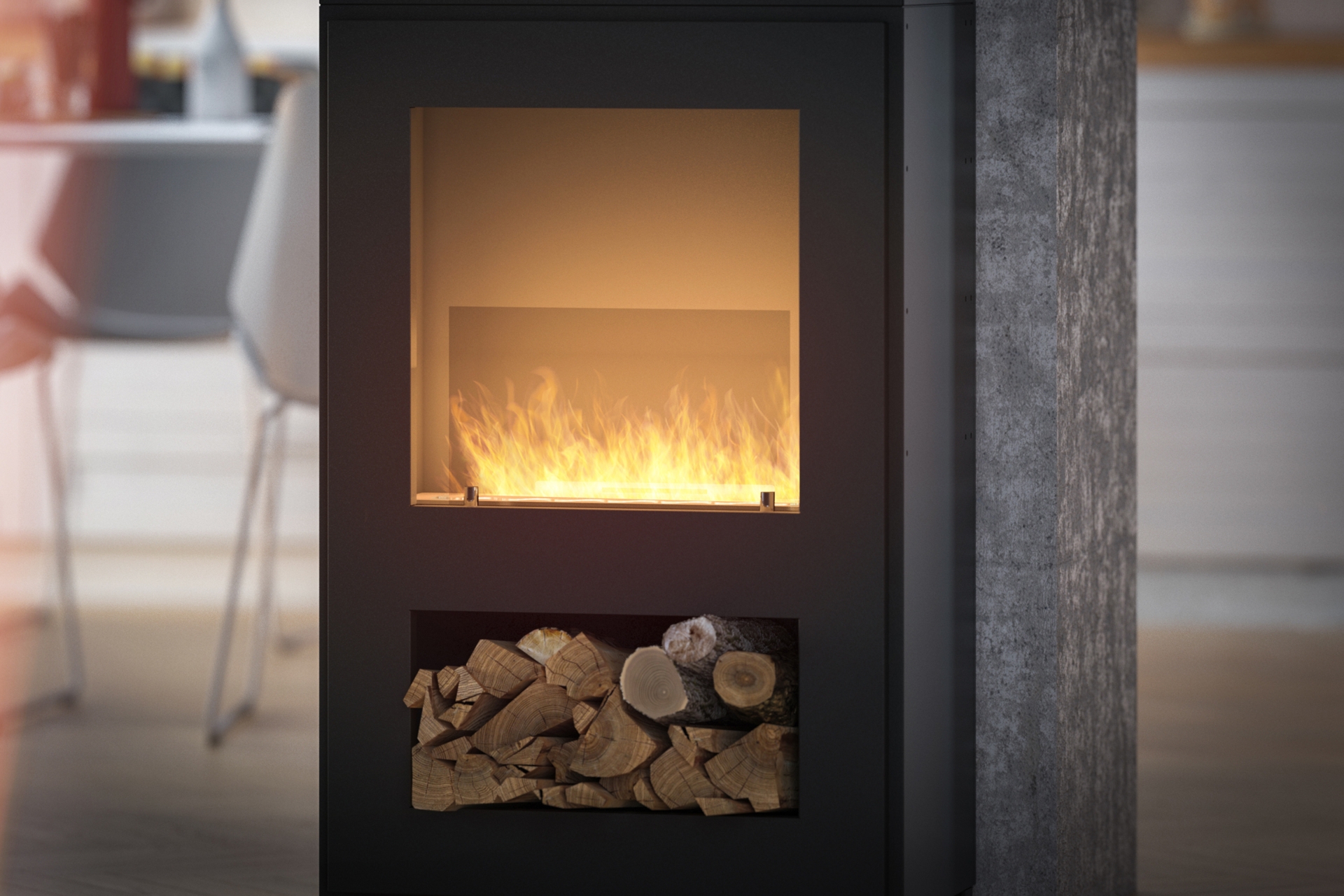 Biokominek Infire Incoza 2 czarny